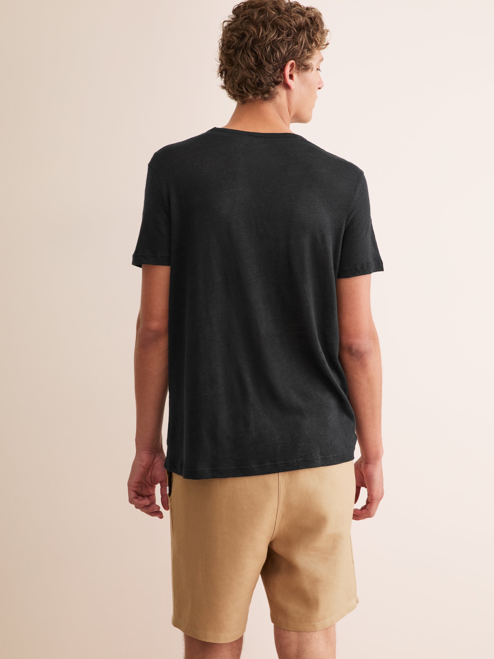 Men's T-Shirt Jordan Linen Black