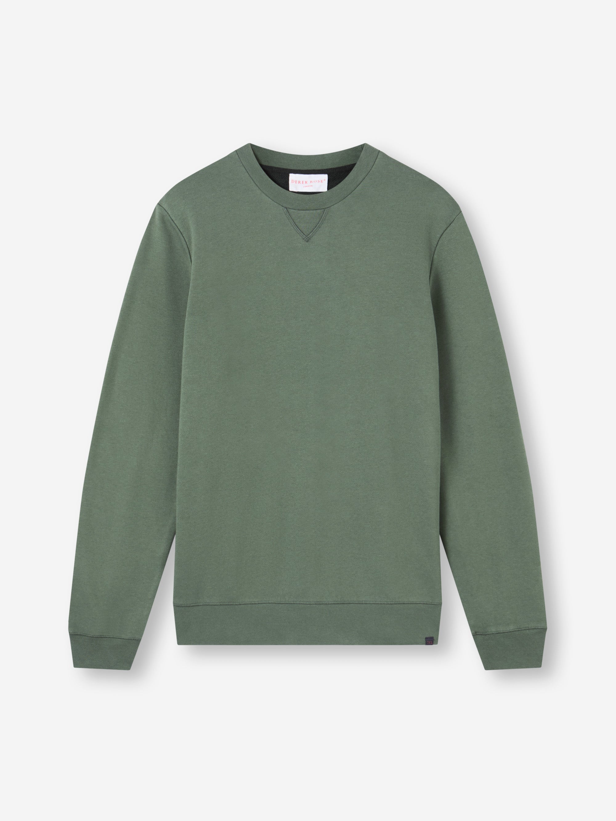 Men's Sweatshirt Quinn Cotton Modal Soft Green