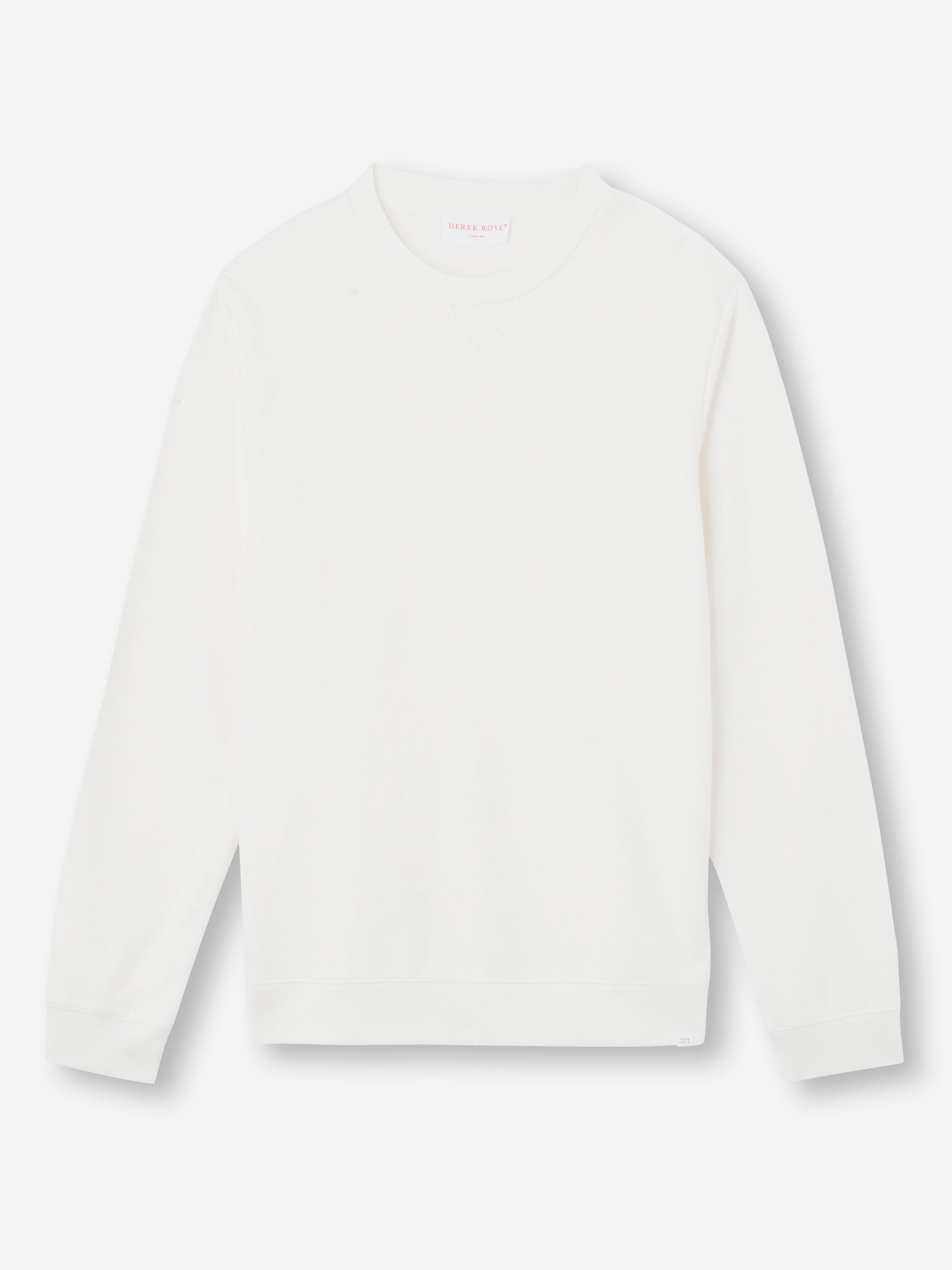 Men's Sweatshirt Quinn Cotton Modal White