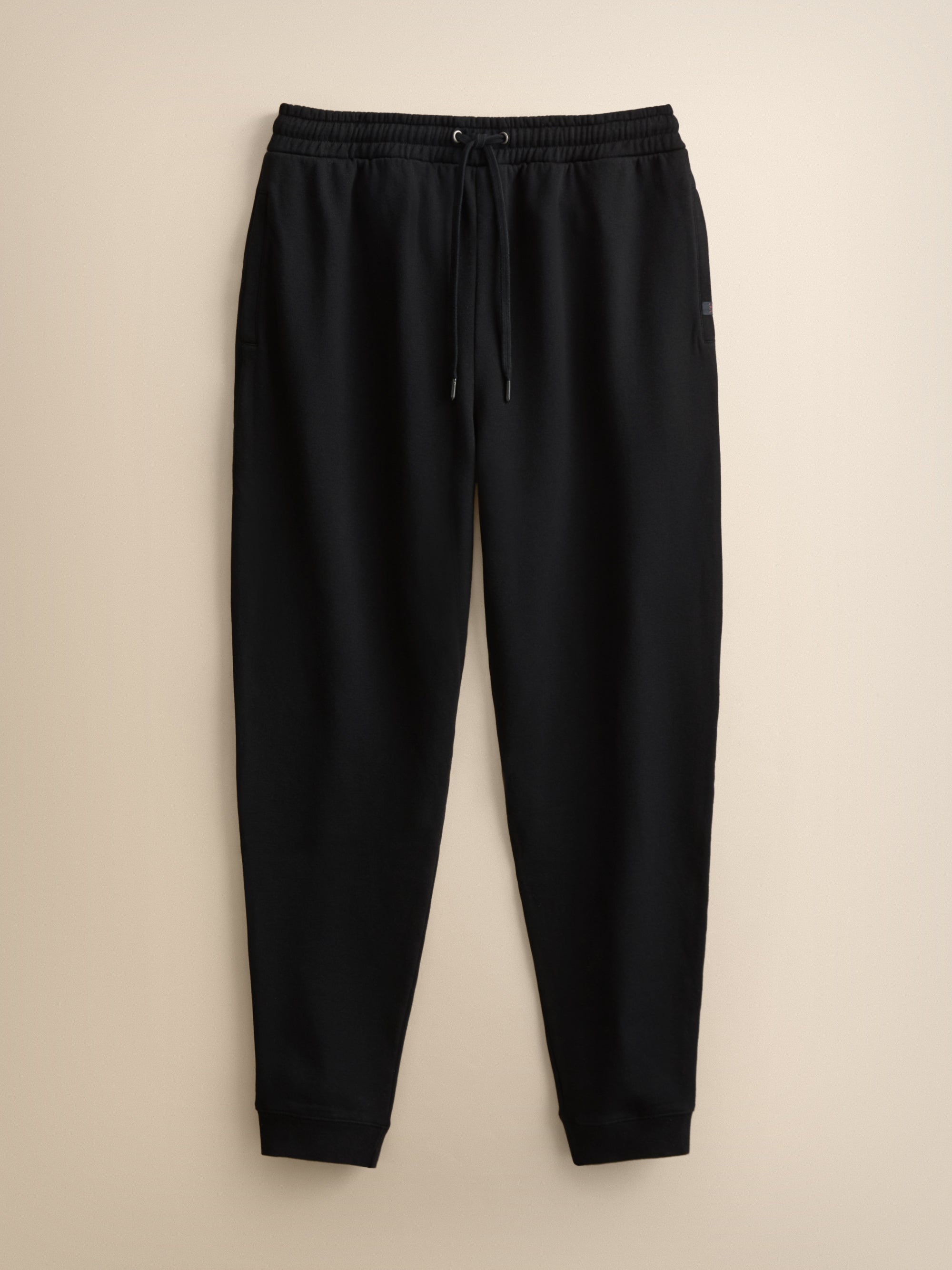 Harley Cotton Modal Cuffed Sweatpants Black