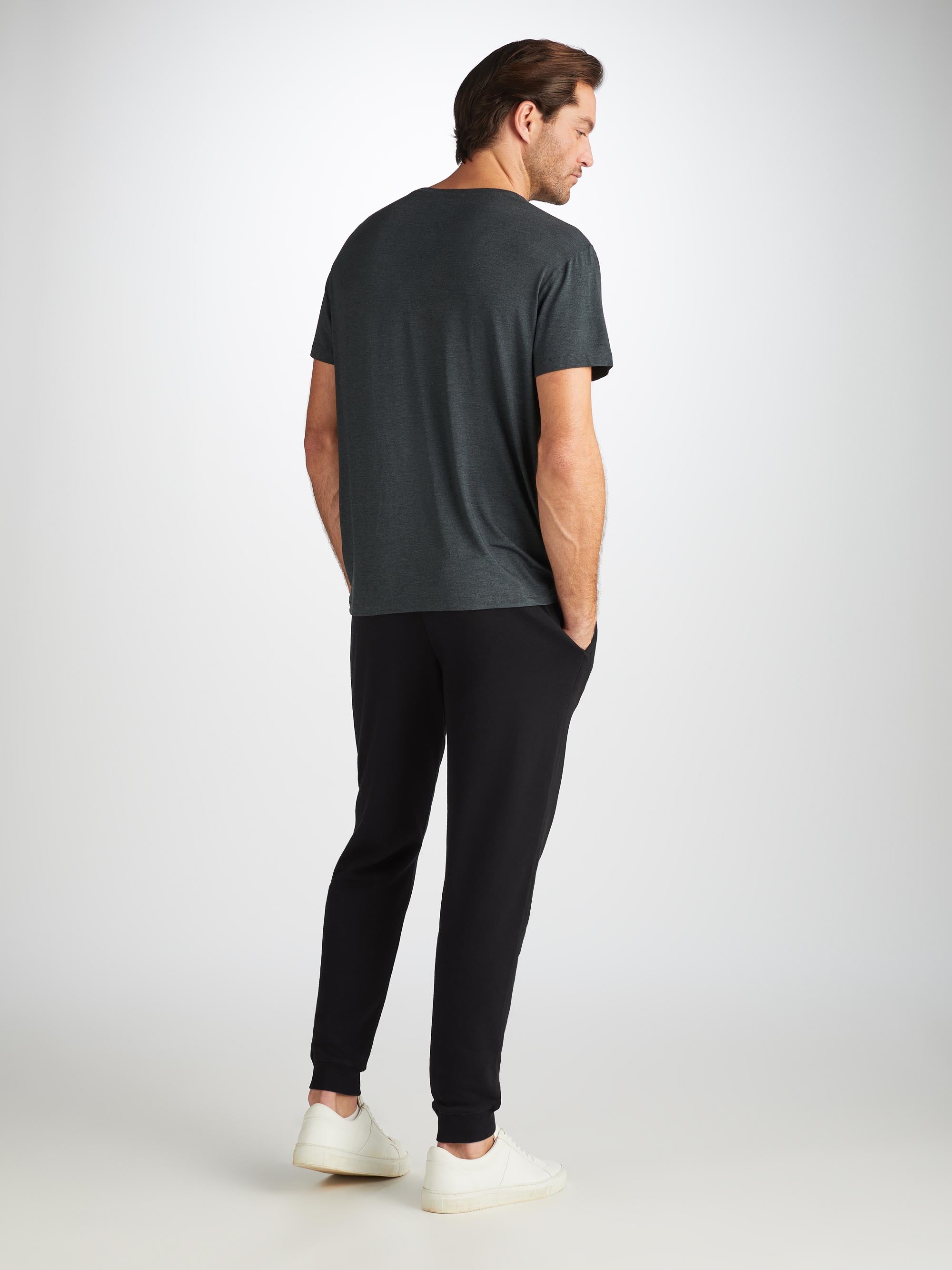 Men's Sweatpants Quinn Cotton Modal Black