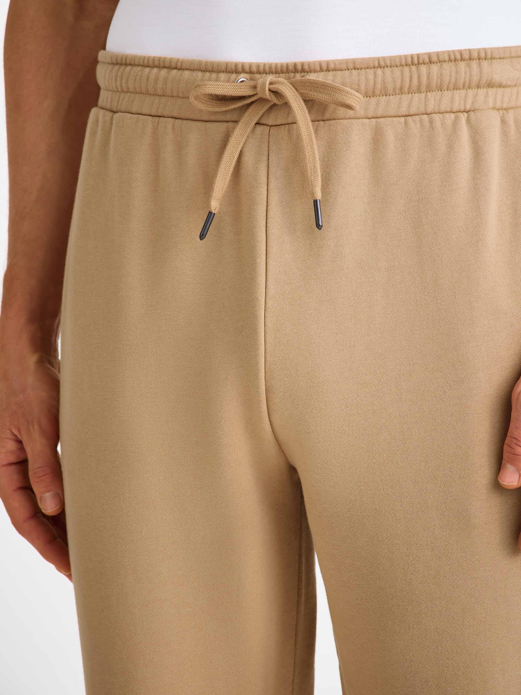 Men's Sweatpants Quinn Cotton Modal Camel