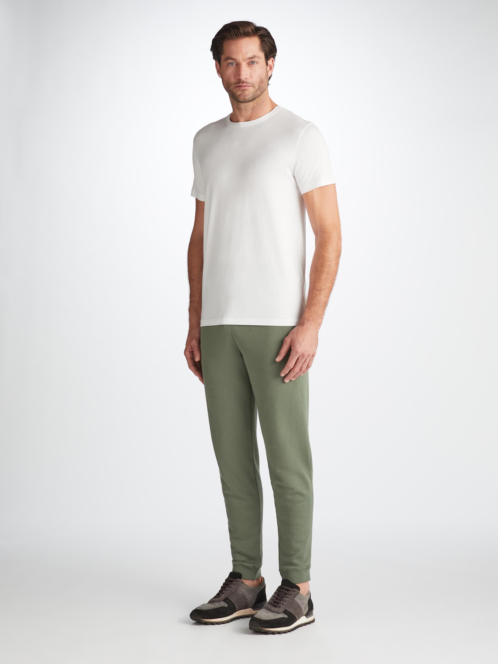 Men's Sweatpants Quinn Cotton Modal Soft Green