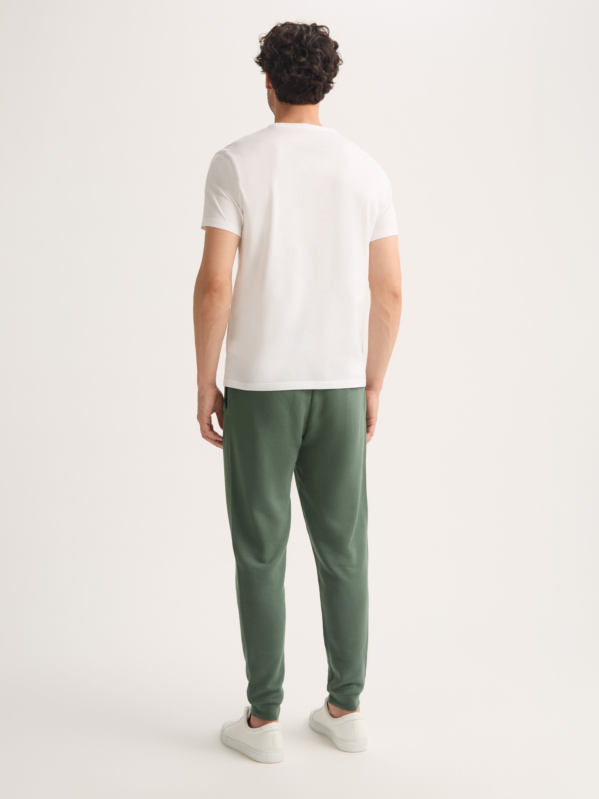 Men's Sweatpants Quinn Cotton Modal Soft Green