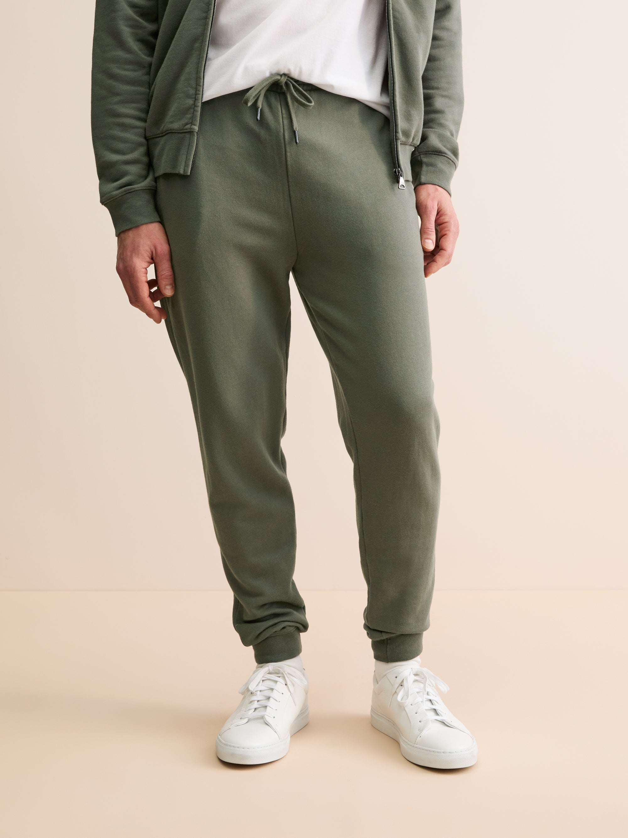 Men's Sweatpants Quinn Cotton Modal Khaki