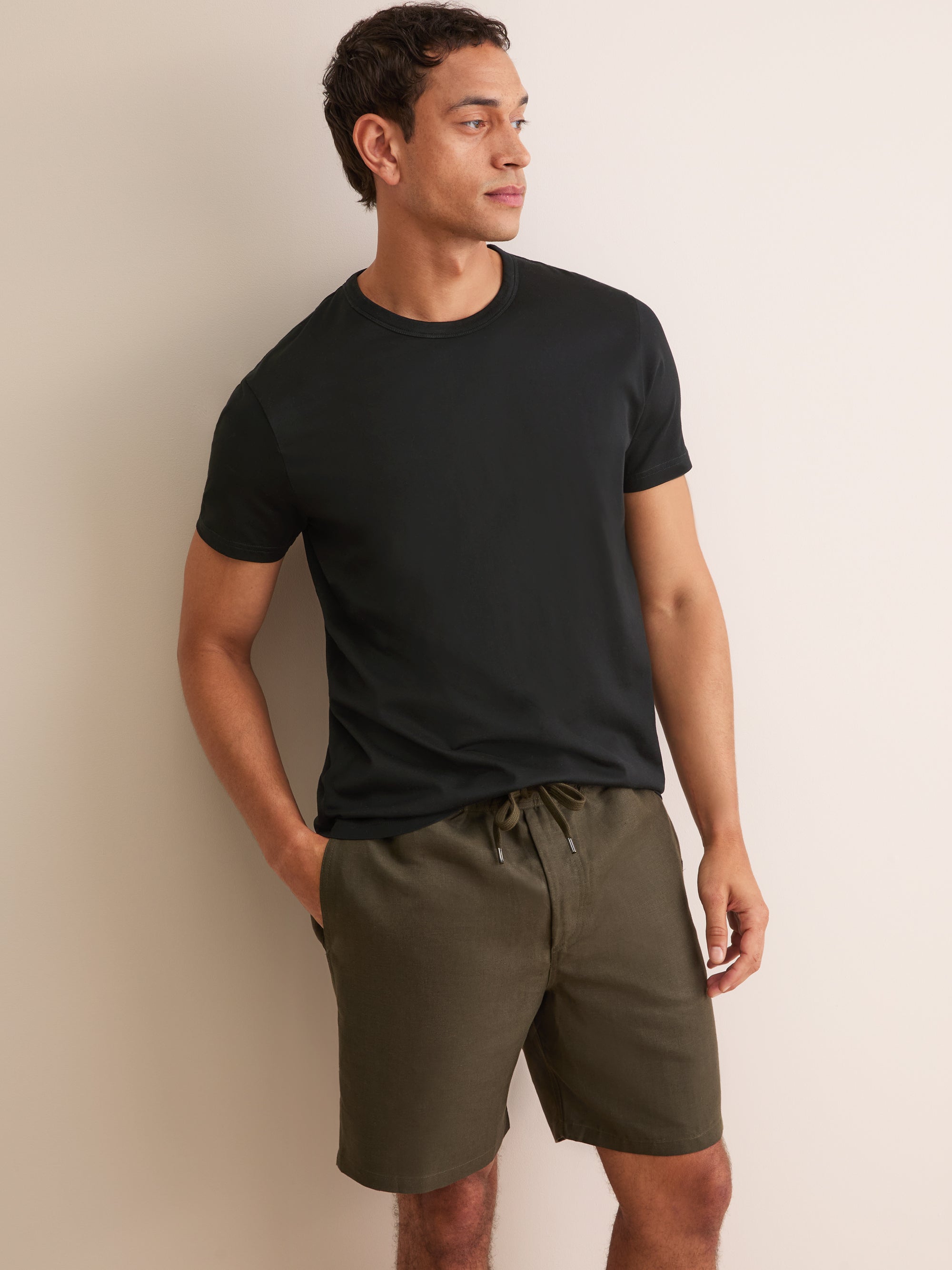 Men's T-Shirt Barny Pima Cotton Black