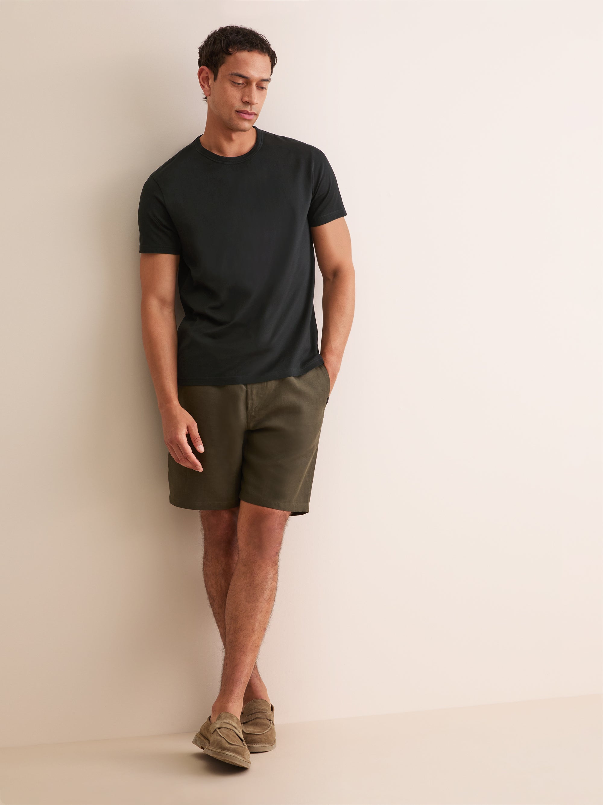 Men's T-Shirt Barny Pima Cotton Black