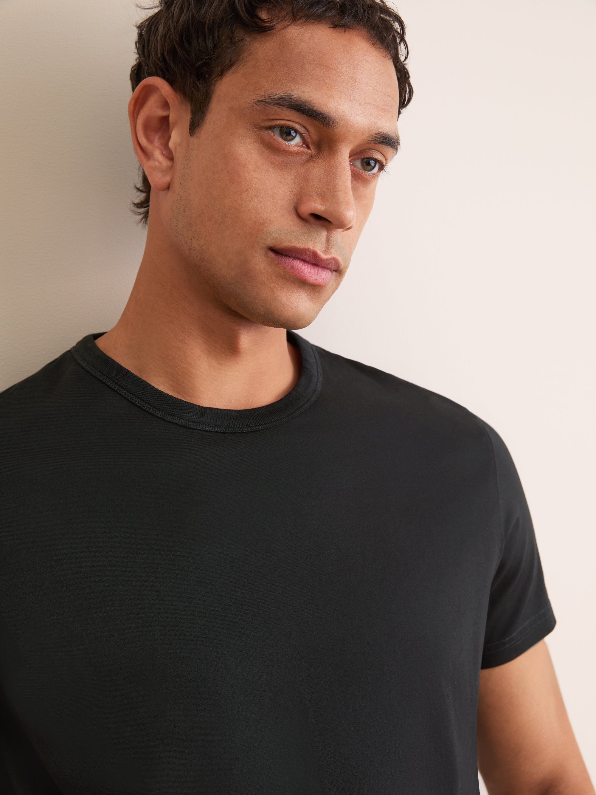 Men's T-Shirt Barny Pima Cotton Black