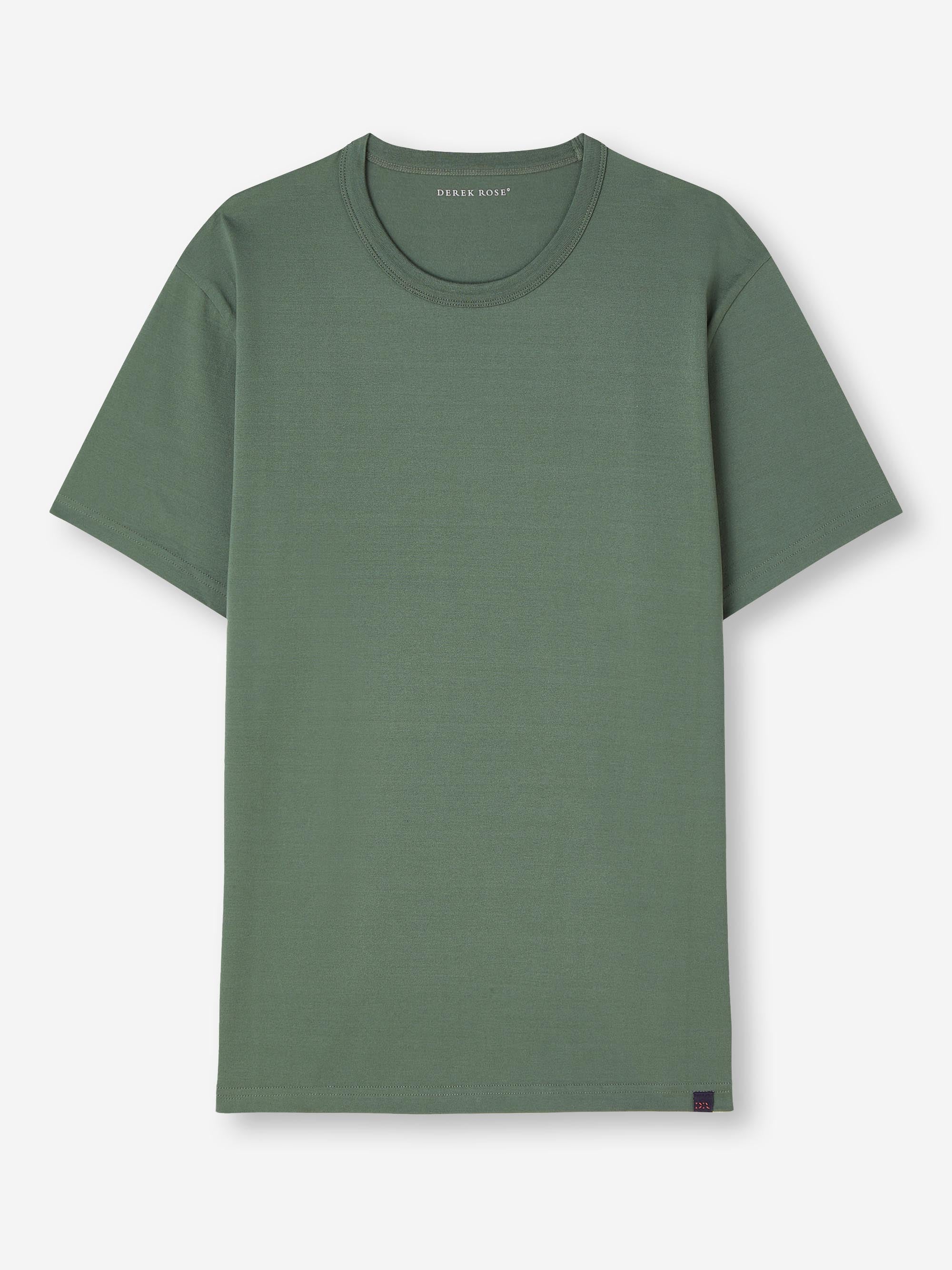 Men's T-Shirt Barny Pima Cotton Soft Green