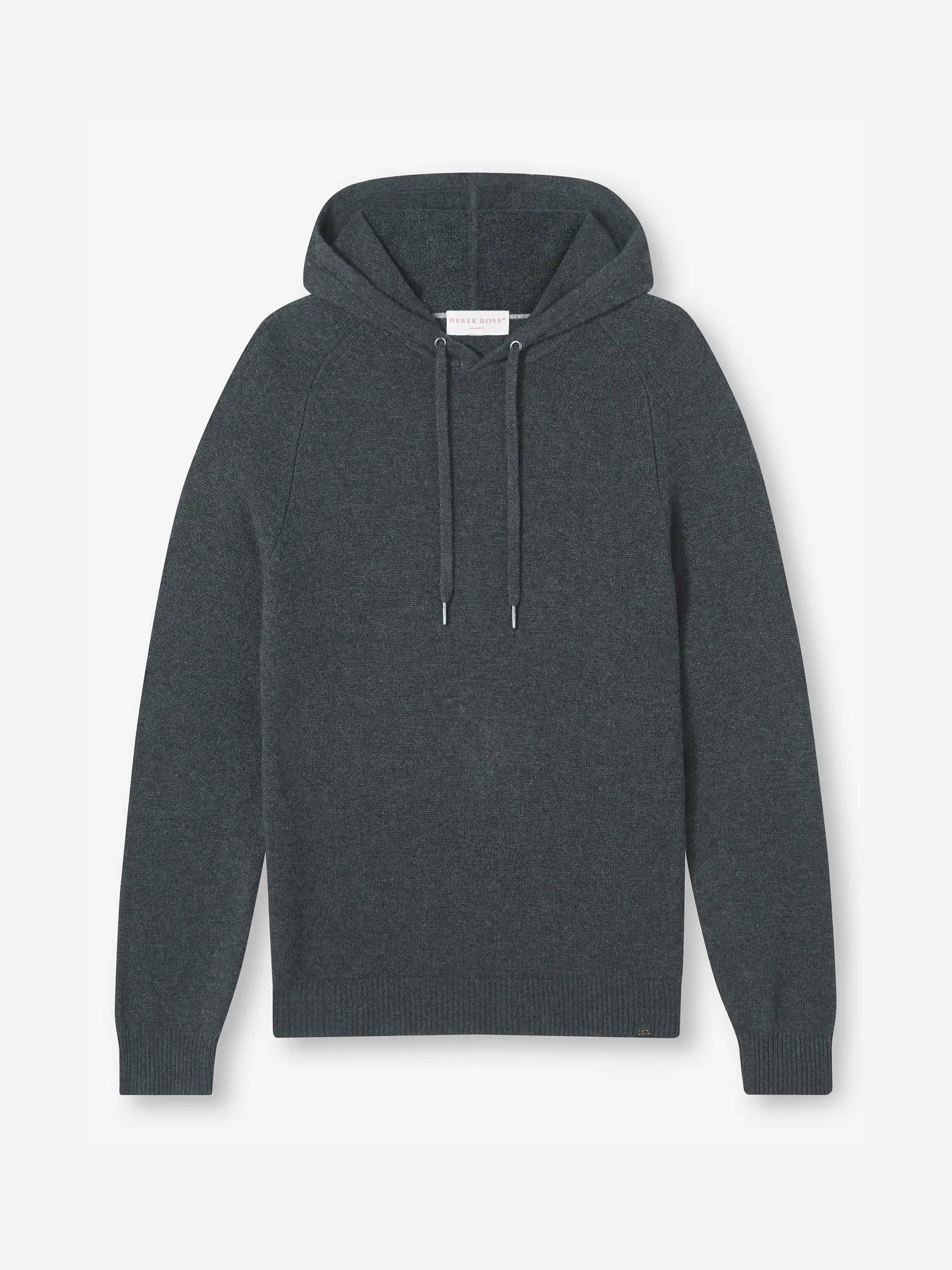 Men's Pullover Hoodie Dominic Cashmere Charcoal