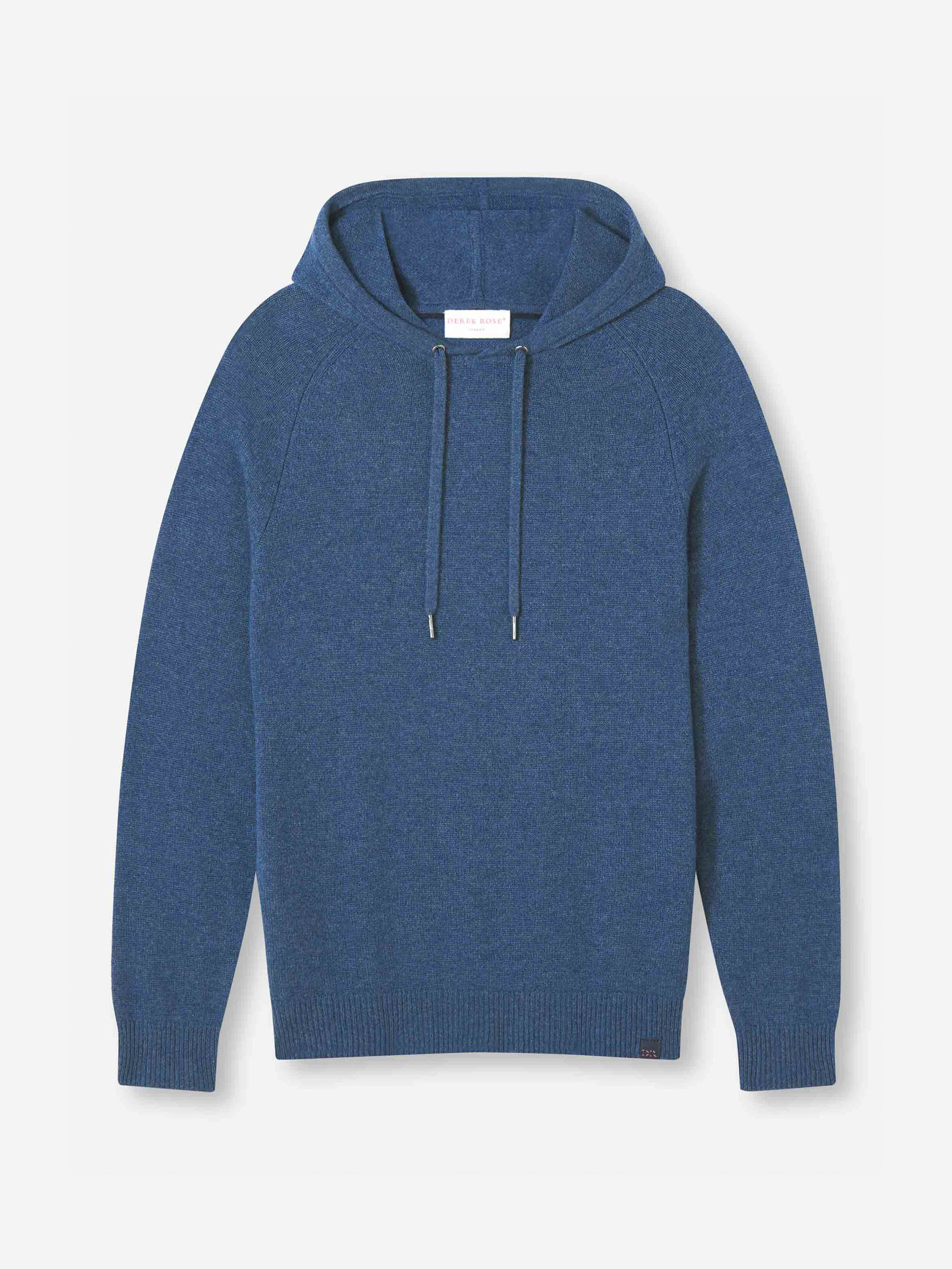 Men's Pullover Hoodie Dominic Cashmere Dark Blue