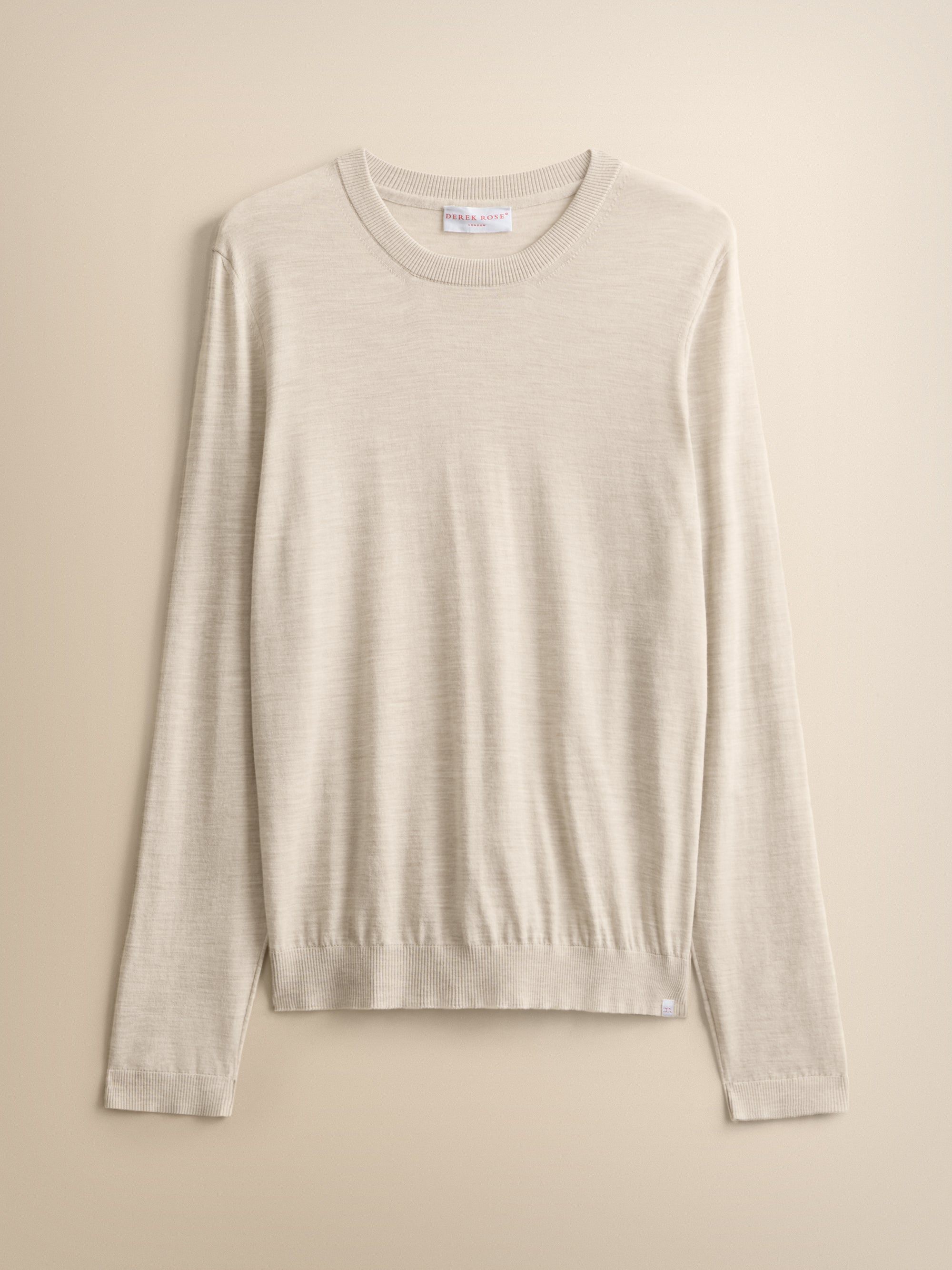 Orson Superfine Merino Wool Sweater Oat