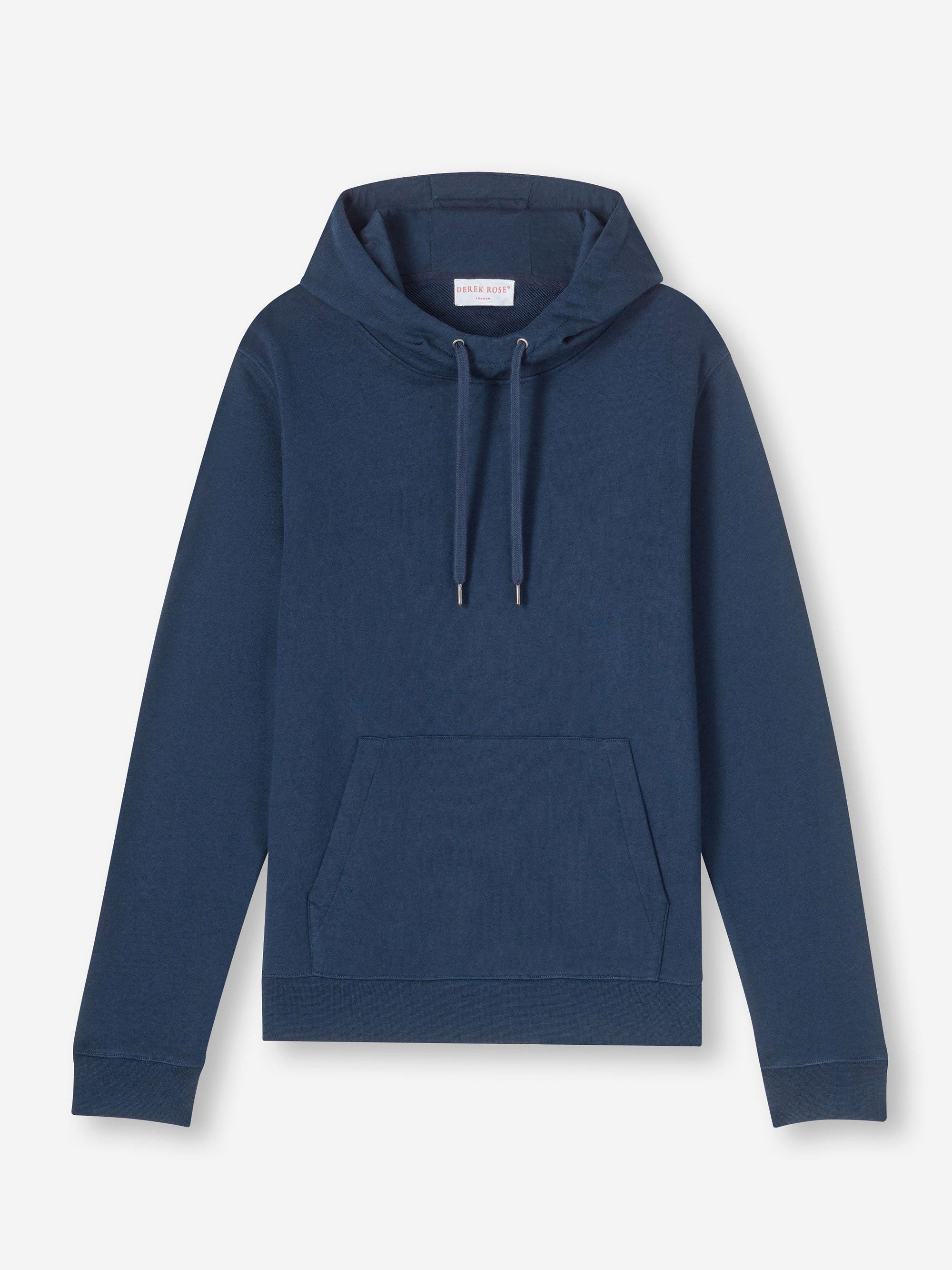 Men's Pullover Hoodie Quinn Cotton Modal Navy