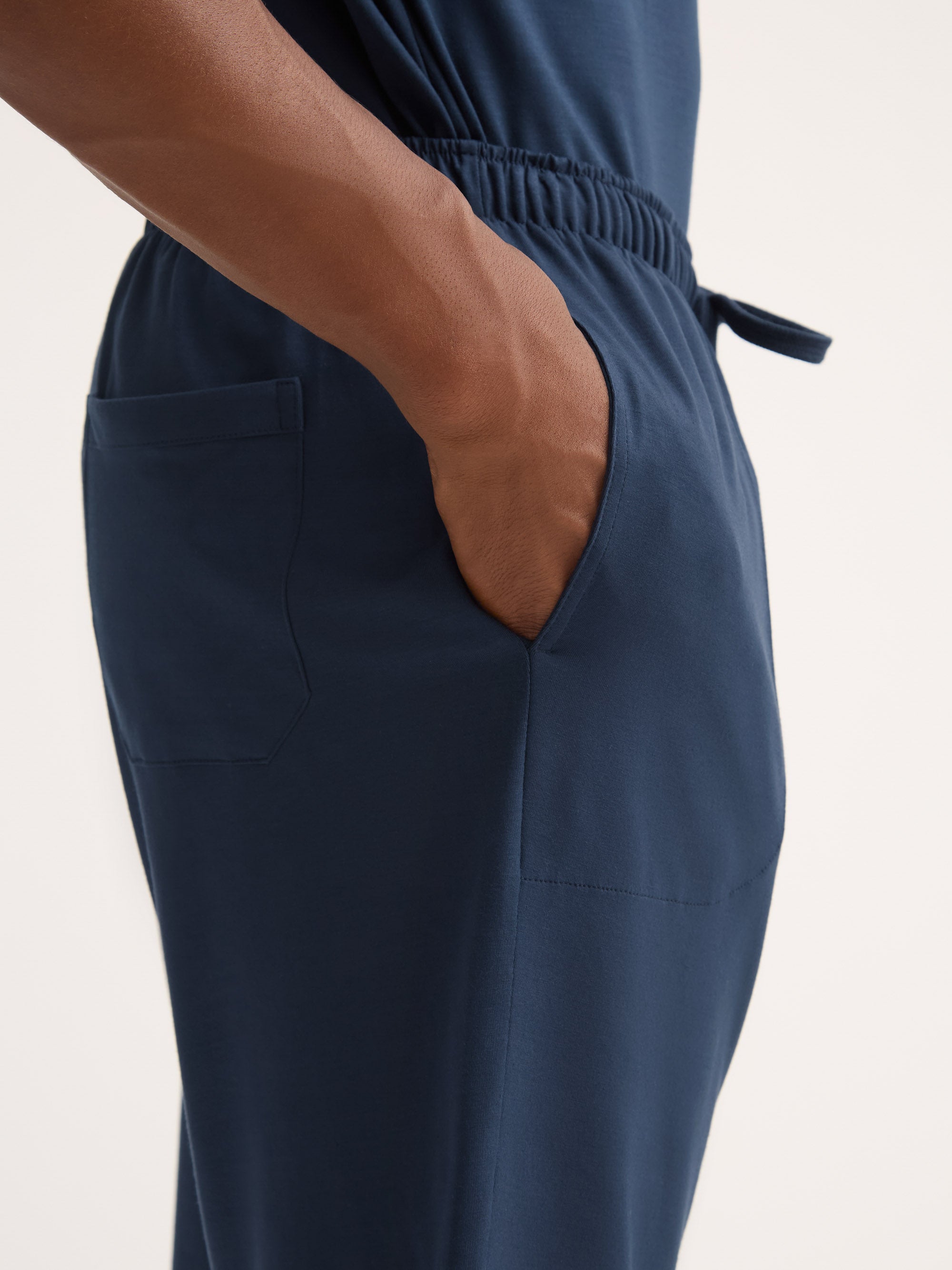 Men's Lounge Shorts Basel Micro Modal Stretch Navy