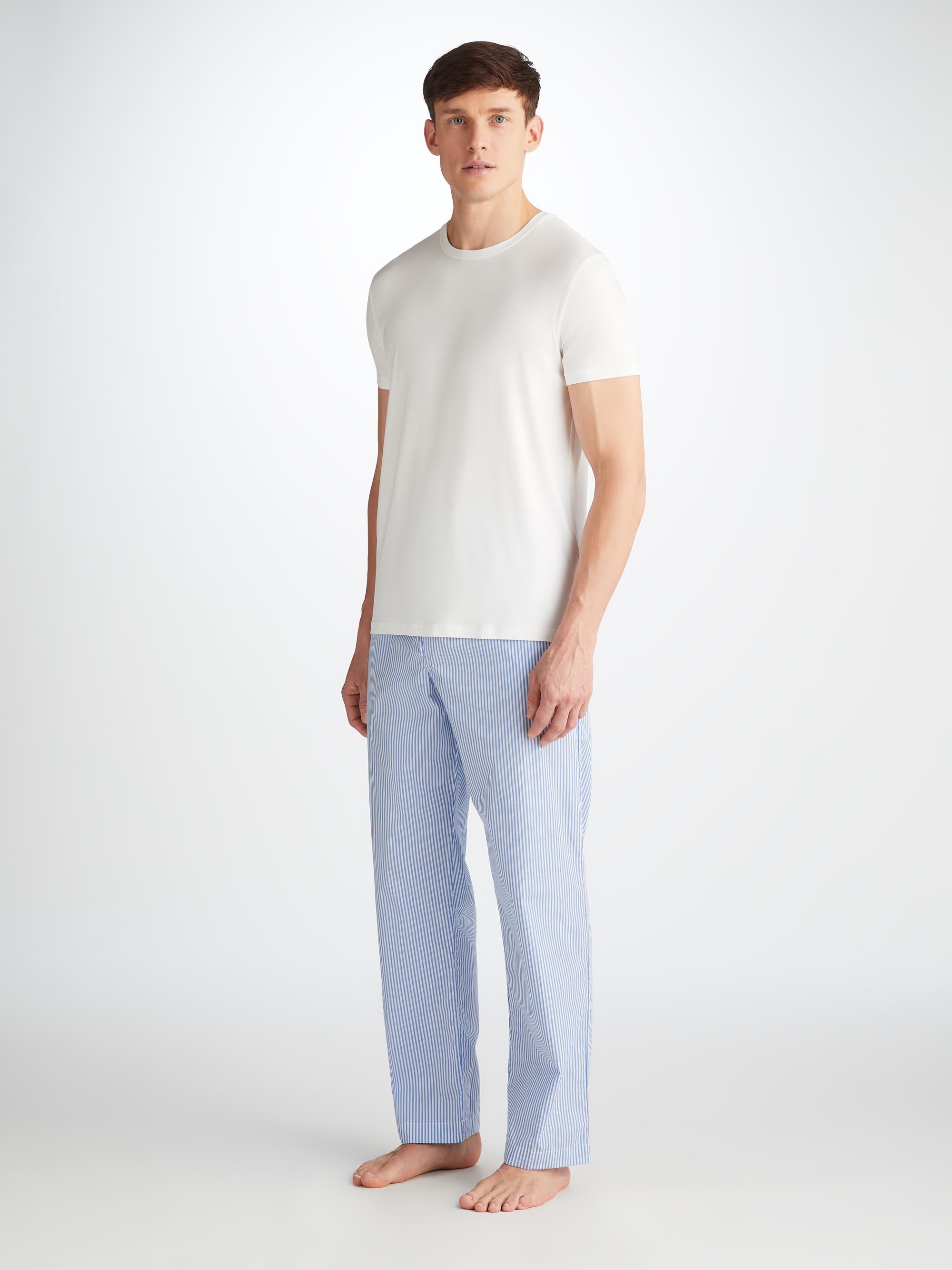 Men's Lounge Trousers James Cotton Blue