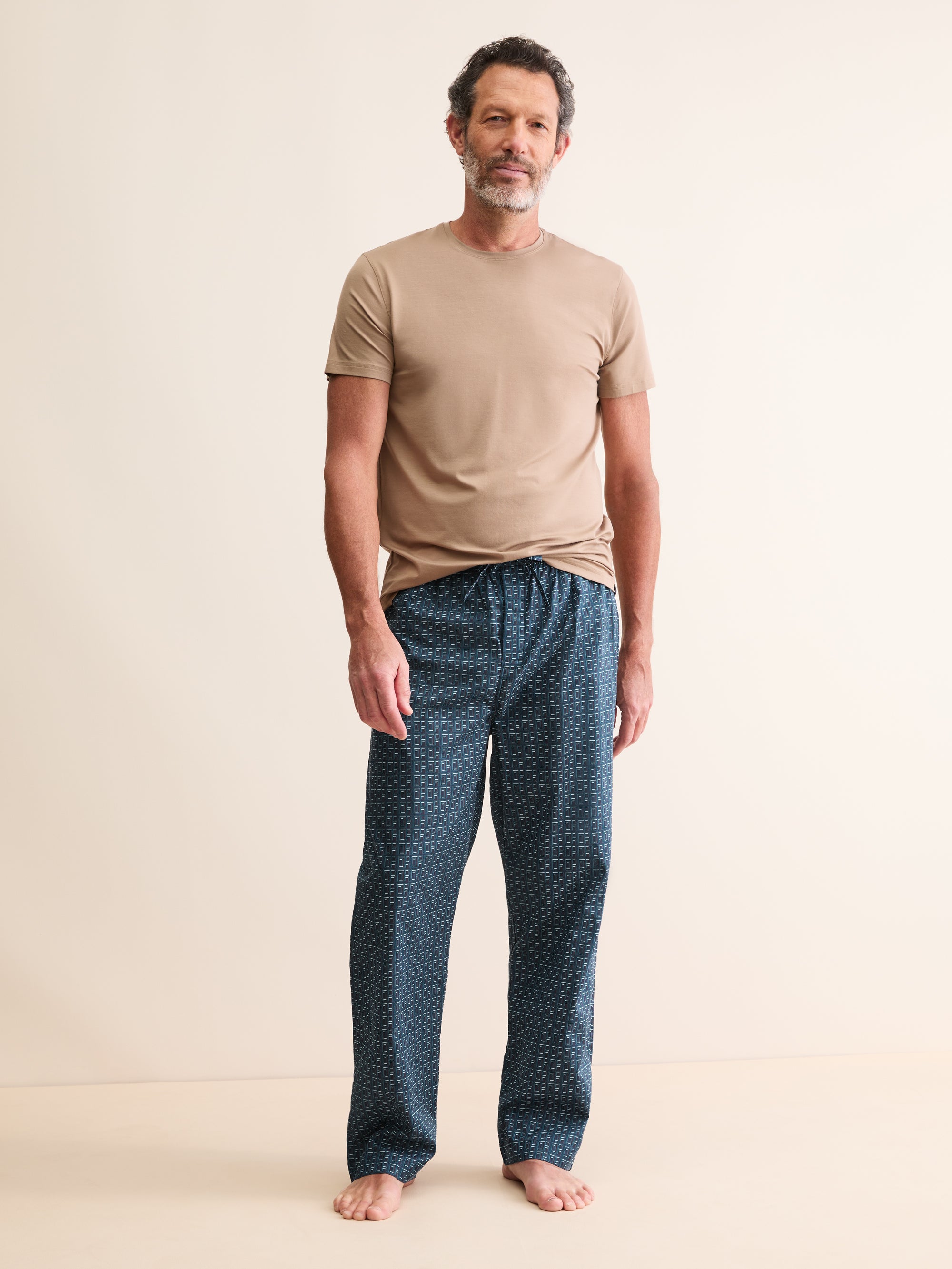 Men's Lounge Trousers DR Monogram Blue