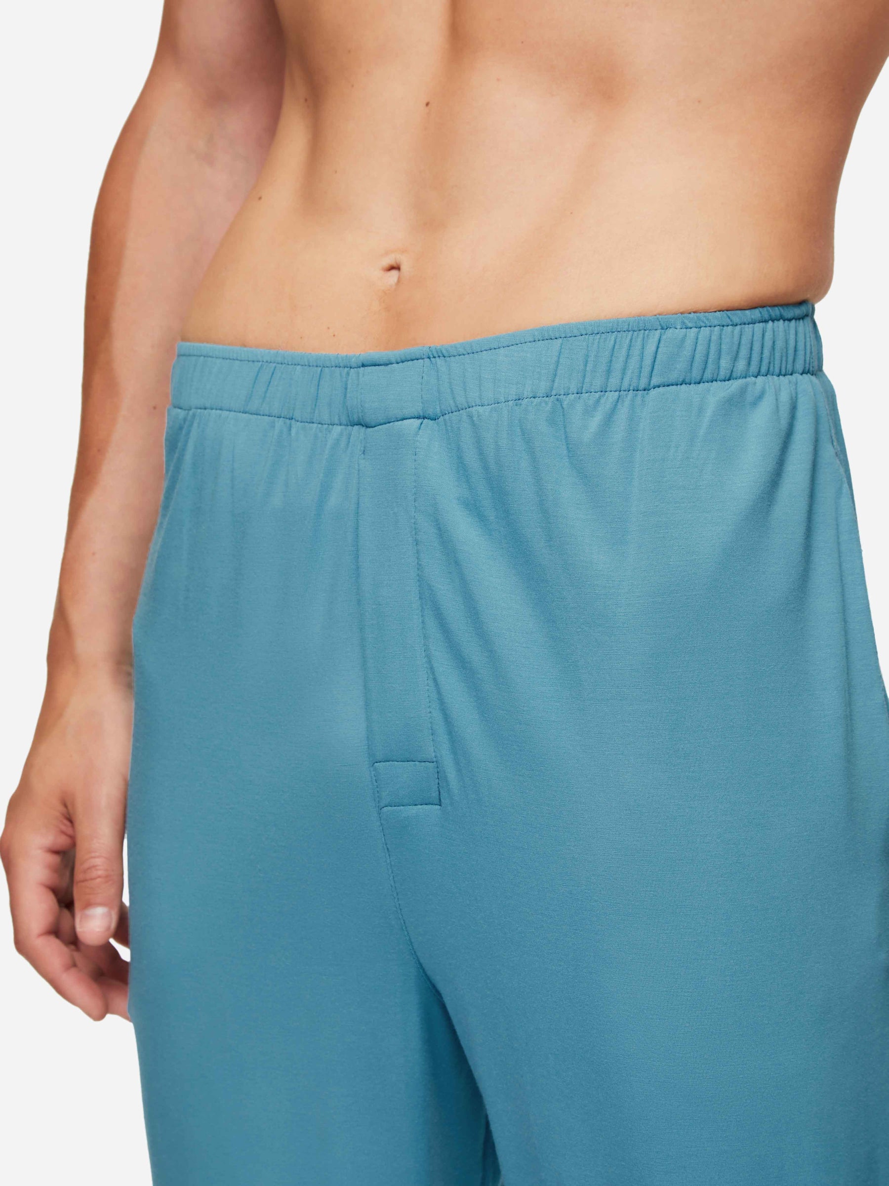 Men's Pyjamas Basel Micro Modal Stretch Harbour Blue