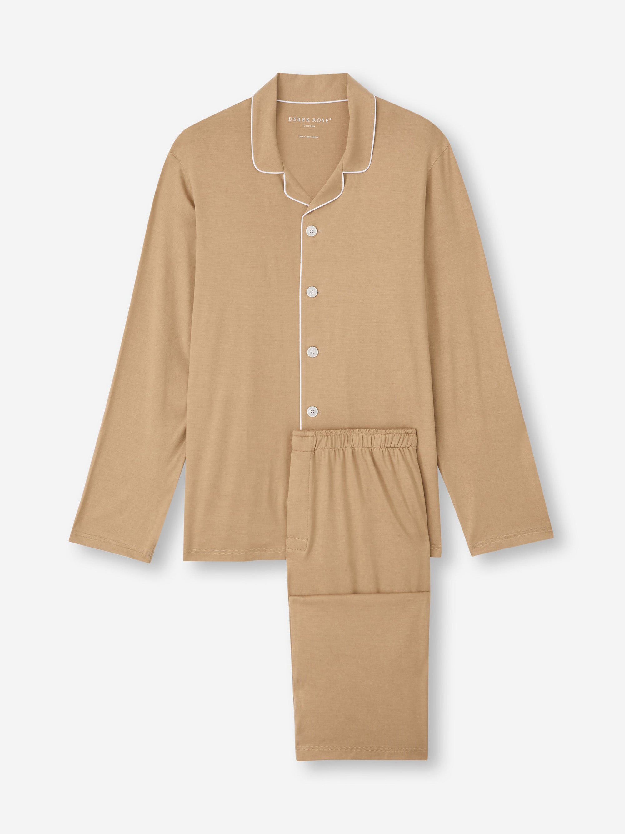 Men's Pyjamas Basel Micro Modal Stretch Camel