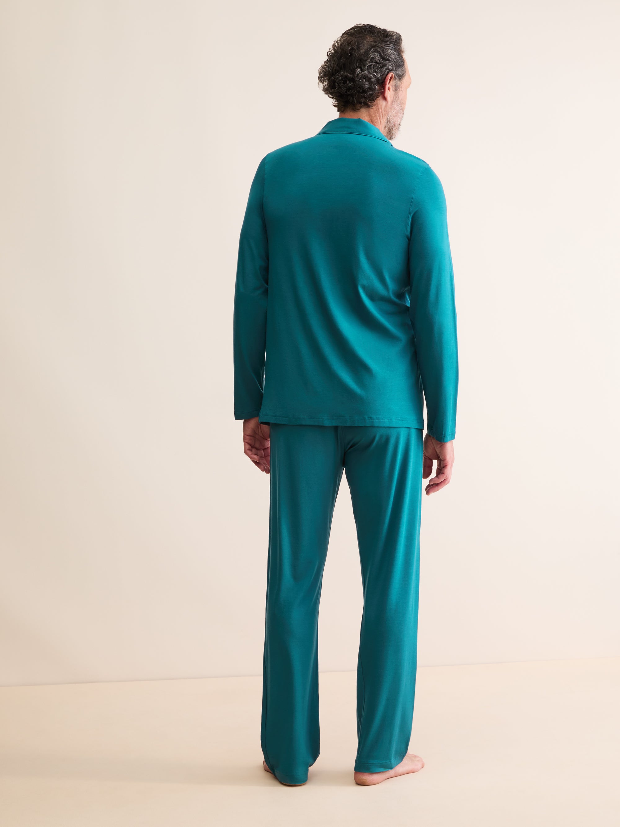 Men's Pyjamas Basel Micro Modal Stretch Teal