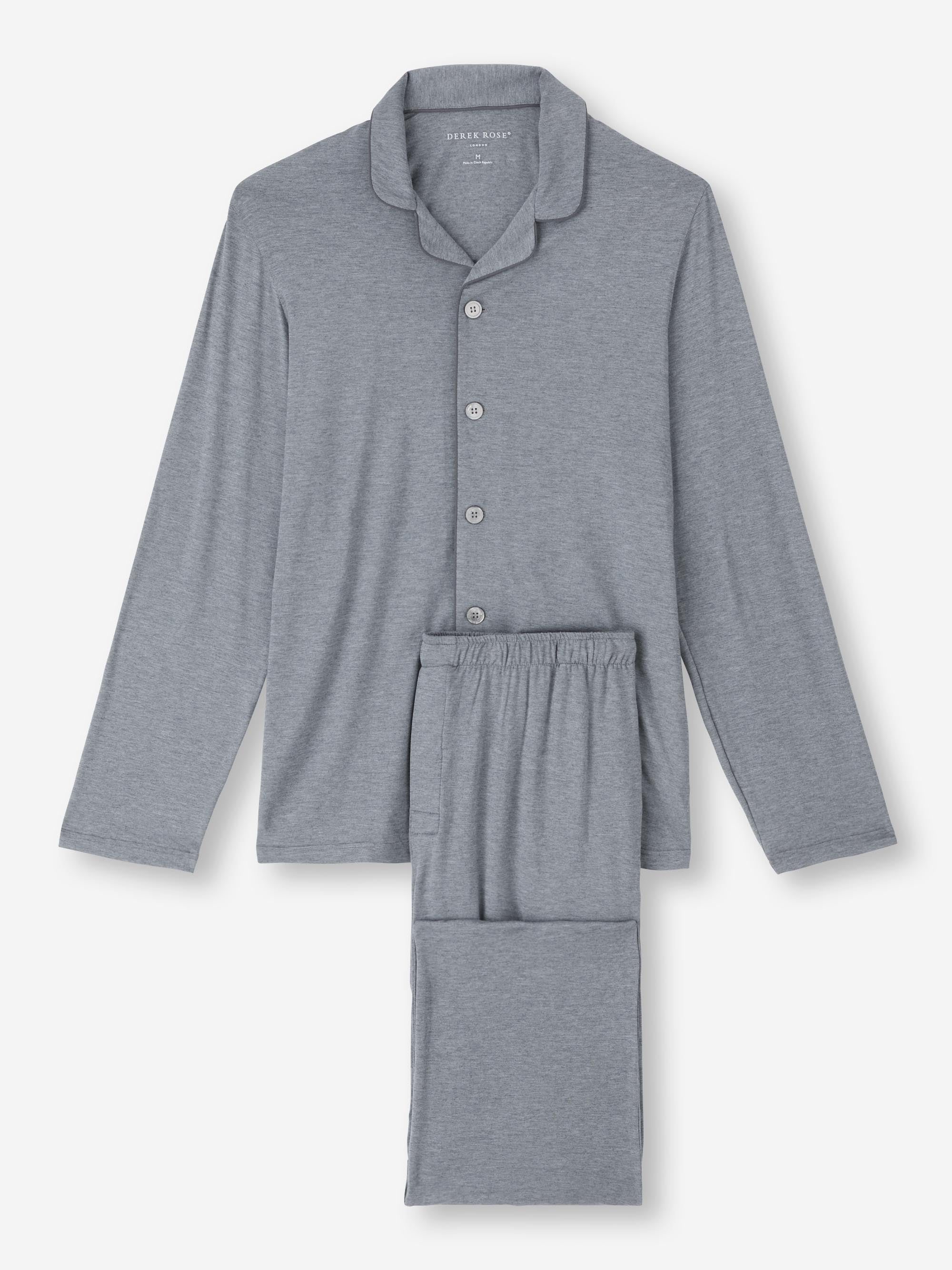 Men's Pyjamas Marlowe Micro Modal Stretch Charcoal