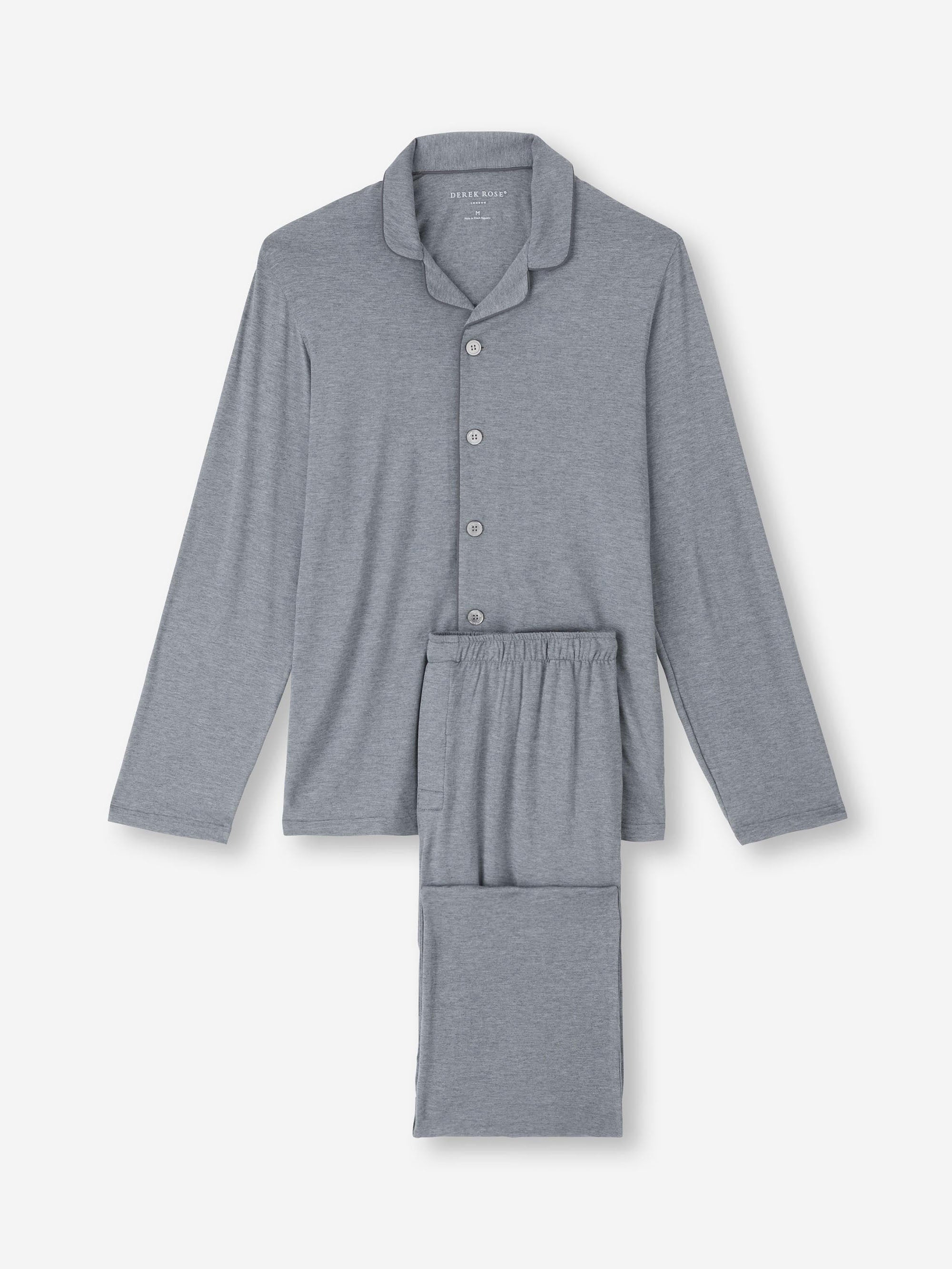 Men's Pyjamas Marlowe Micro Modal Stretch Charcoal