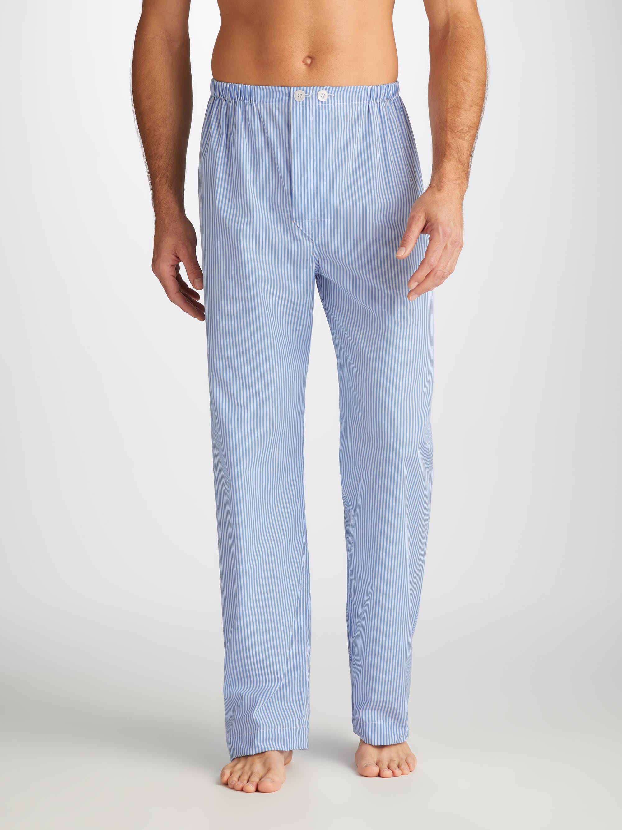 Men's Classic Fit Pajamas James Cotton Blue