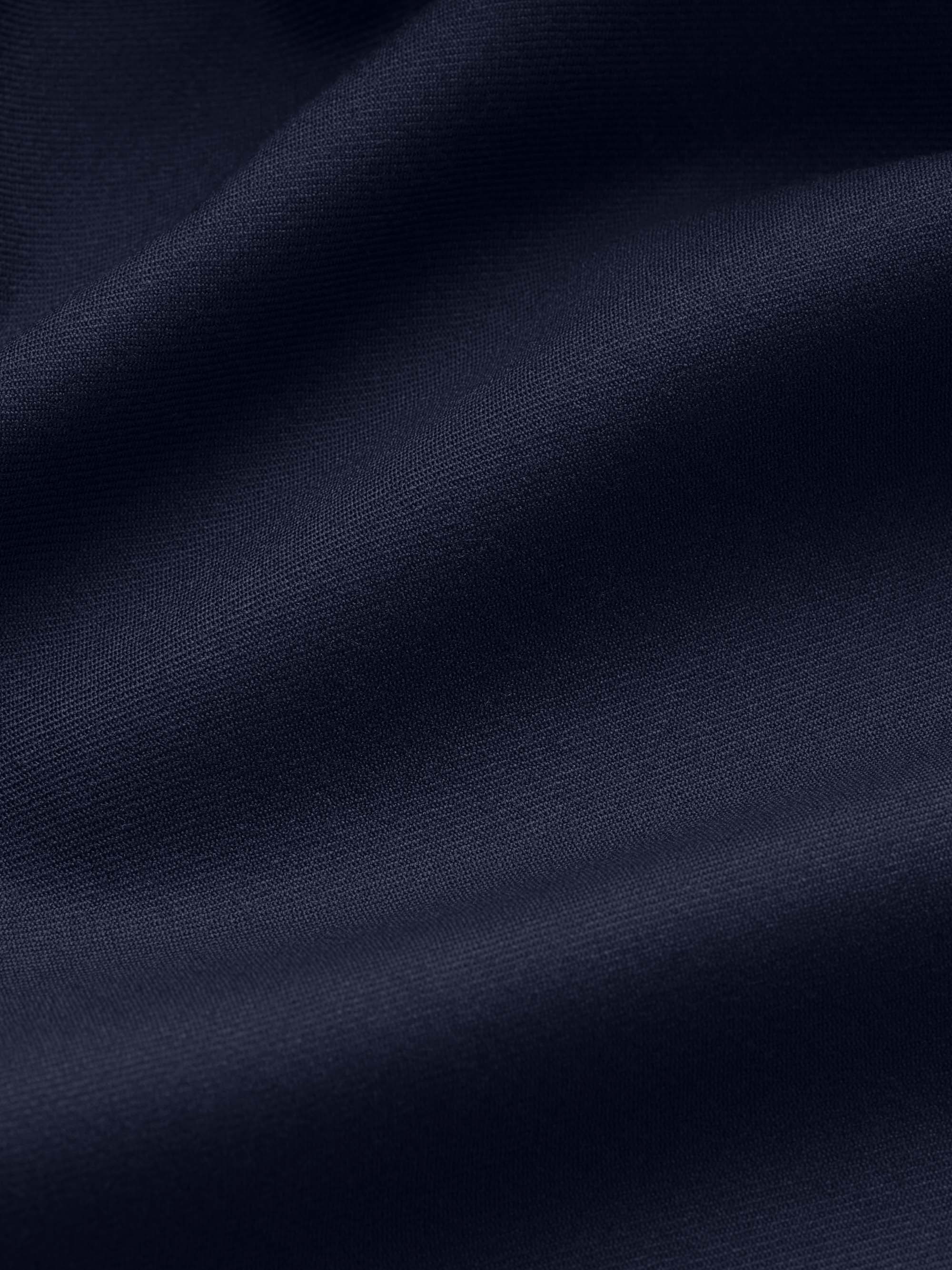 Men's Dressing Gown Westminster 2 Wool Navy