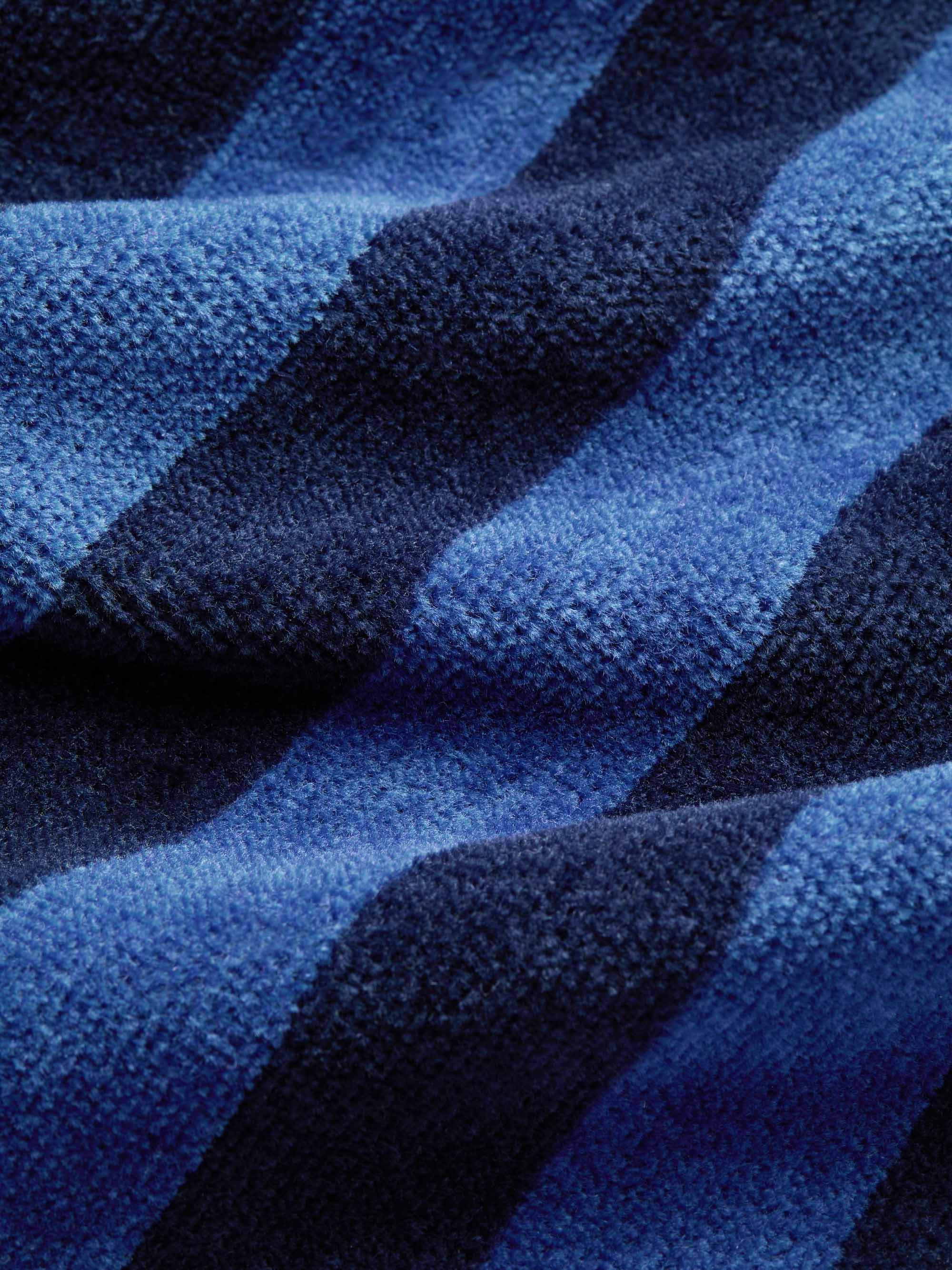 Men's Bathrobe Aston Terry Cotton Navy