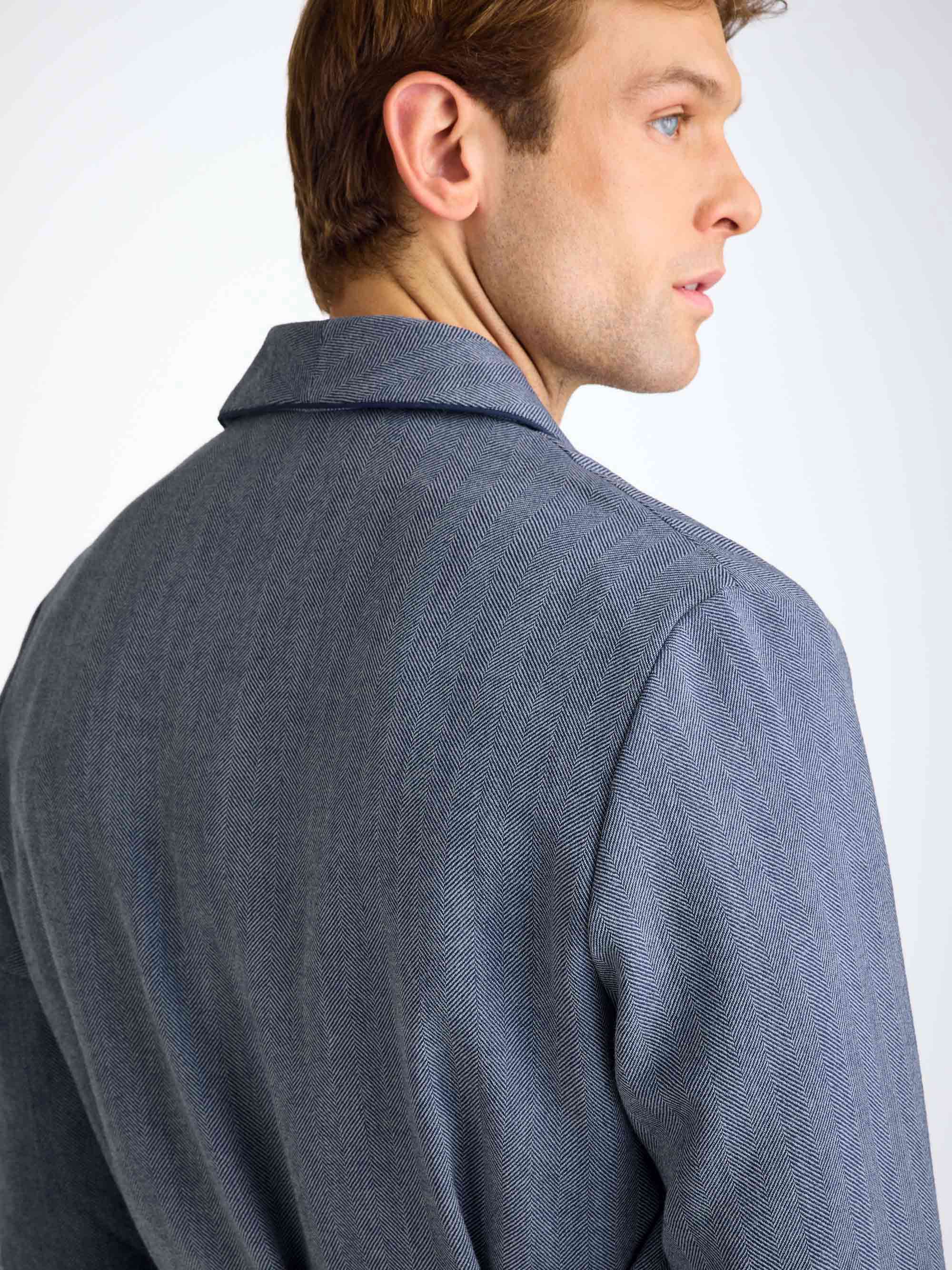 Men's Dressing Gown Lincoln 11 Navy
