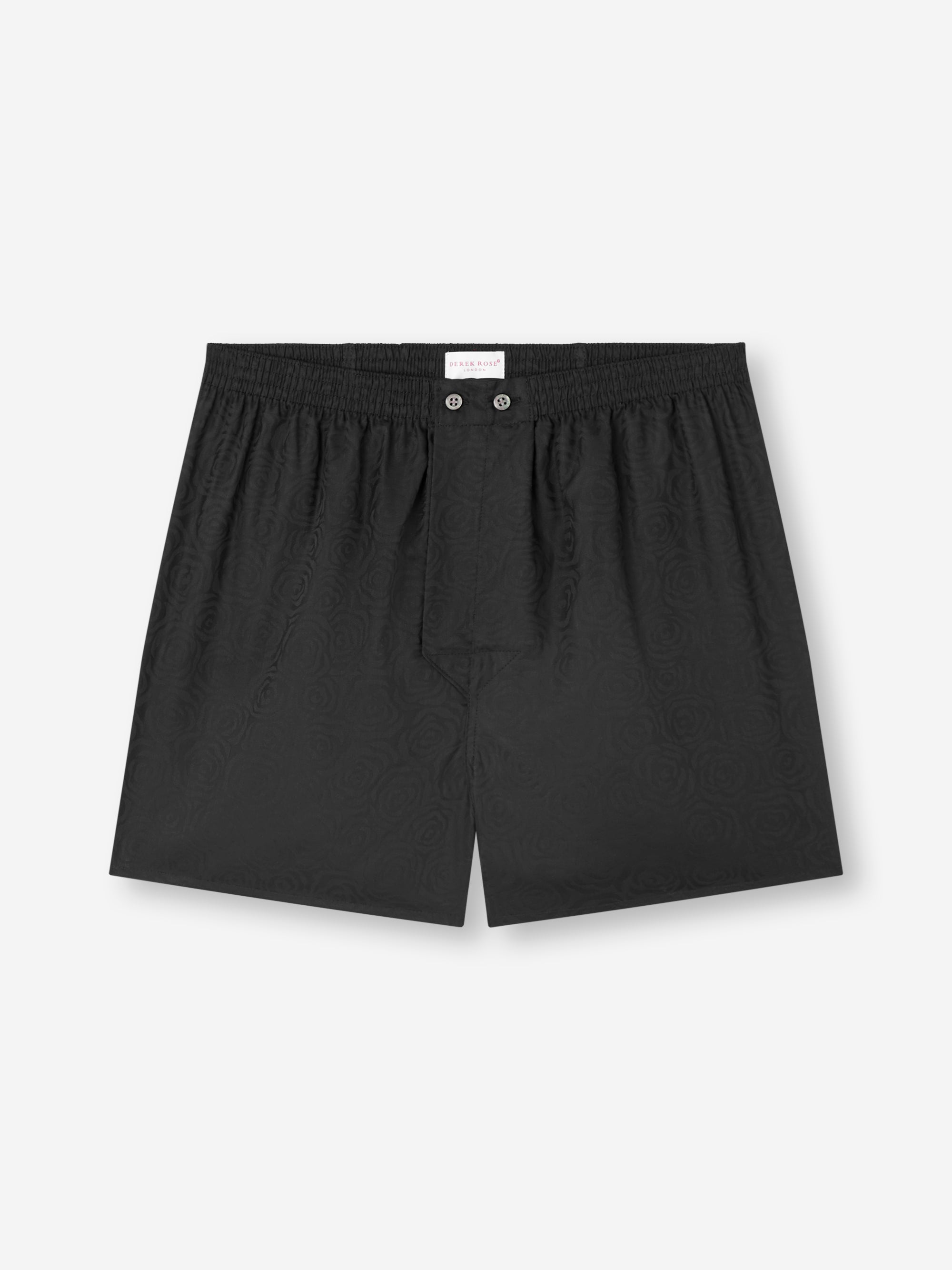 Men's Classic Fit Boxers Paris Cotton Black Rose