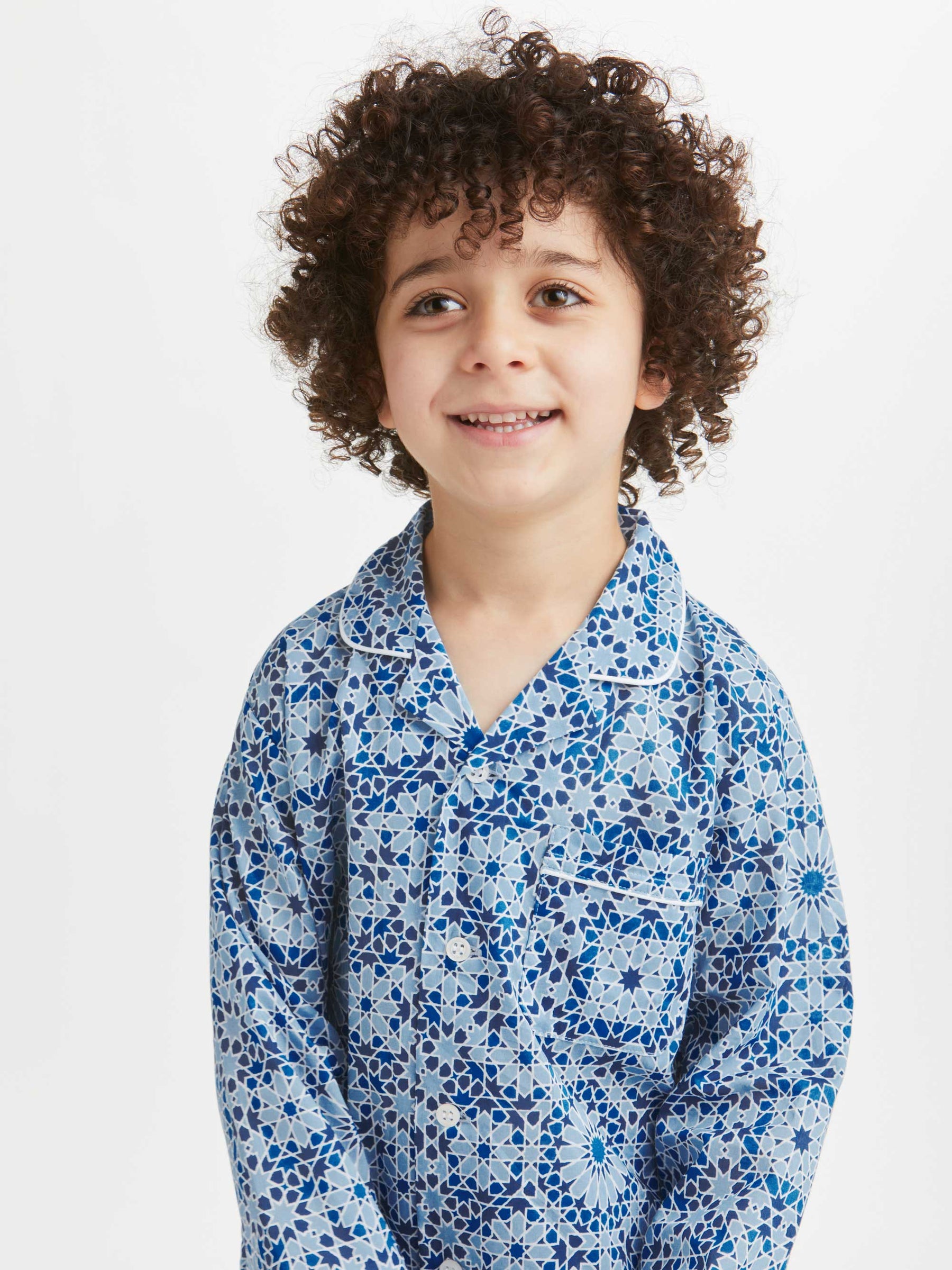 Kids' Pyjamas Ledbury 69 Cotton Batiste Blue