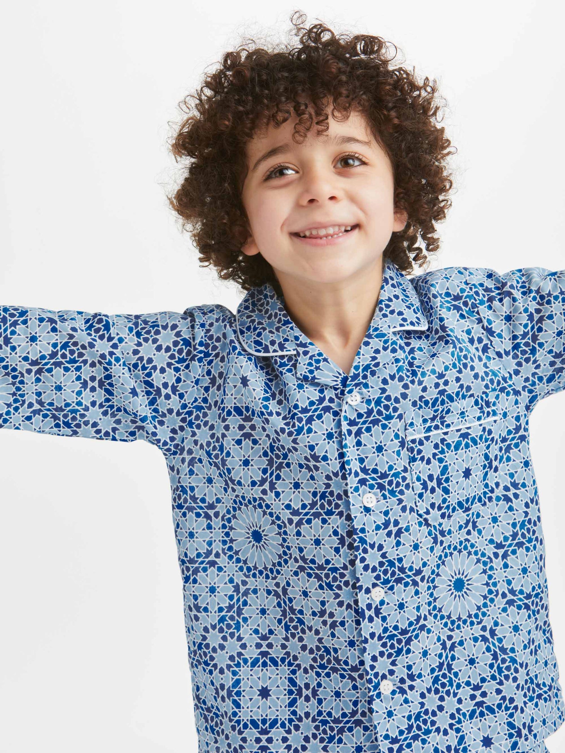 Kids' Pyjamas Ledbury 69 Cotton Batiste Blue