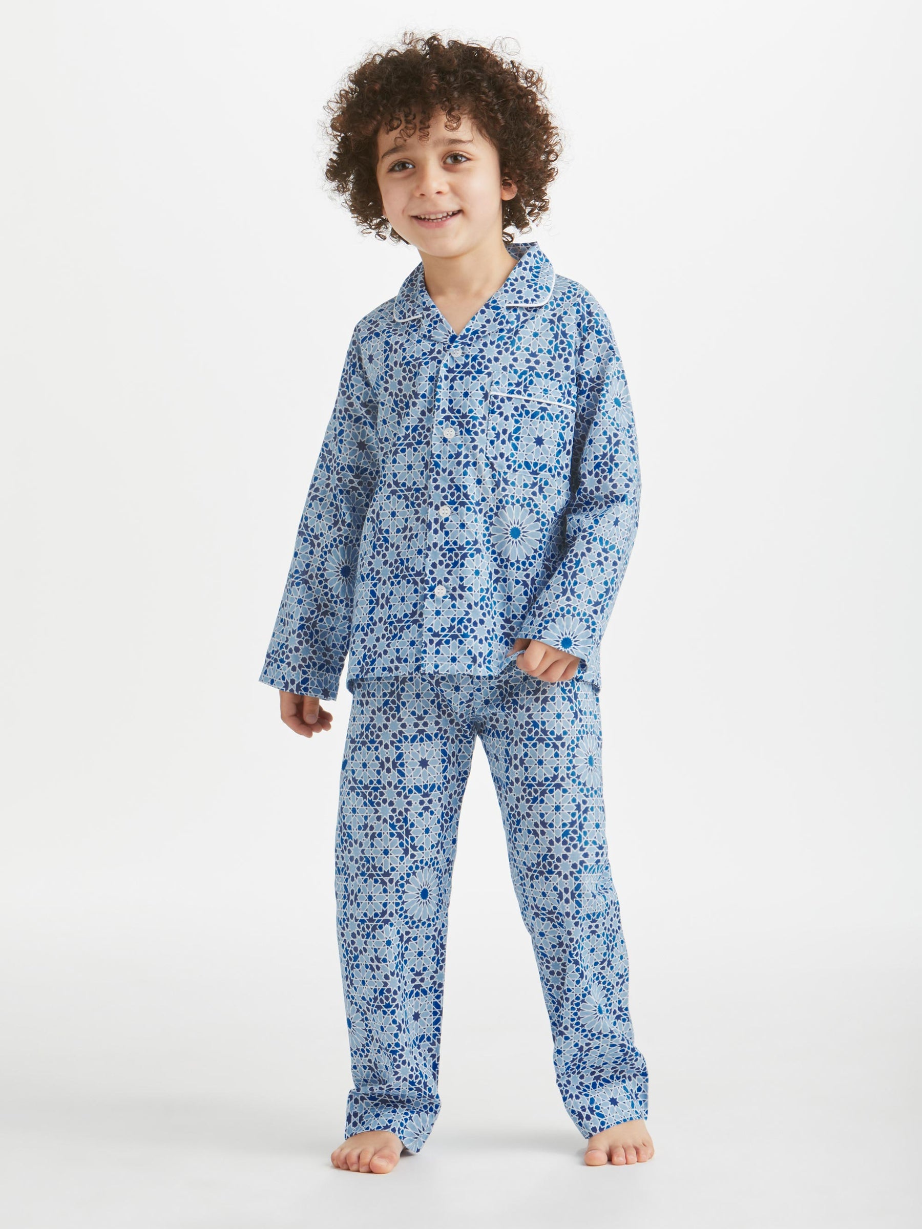 Kids' Pyjamas Ledbury 69 Cotton Batiste Blue