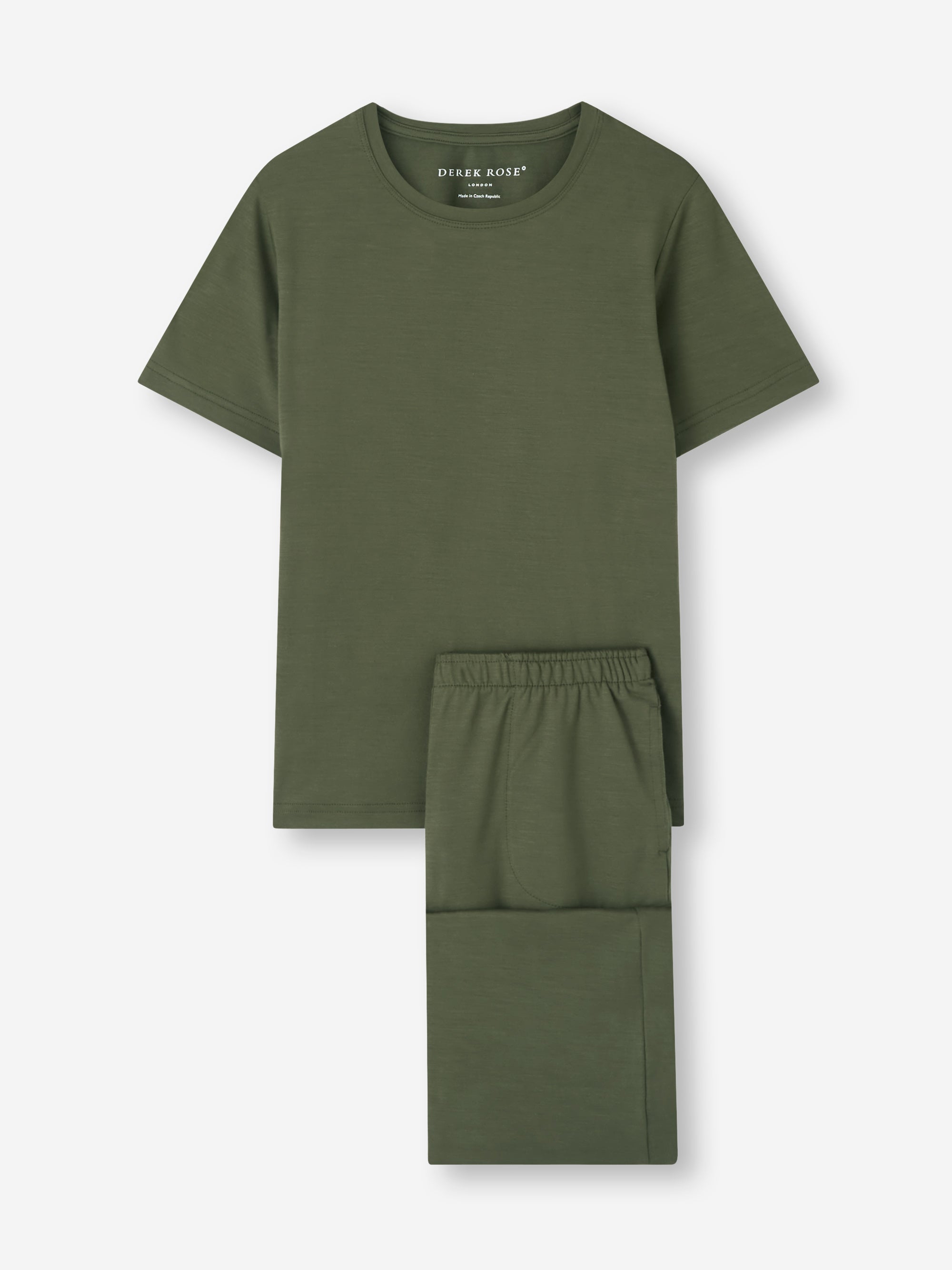 Kids' Lounge Set Basel Micro Modal Stretch Evergreen