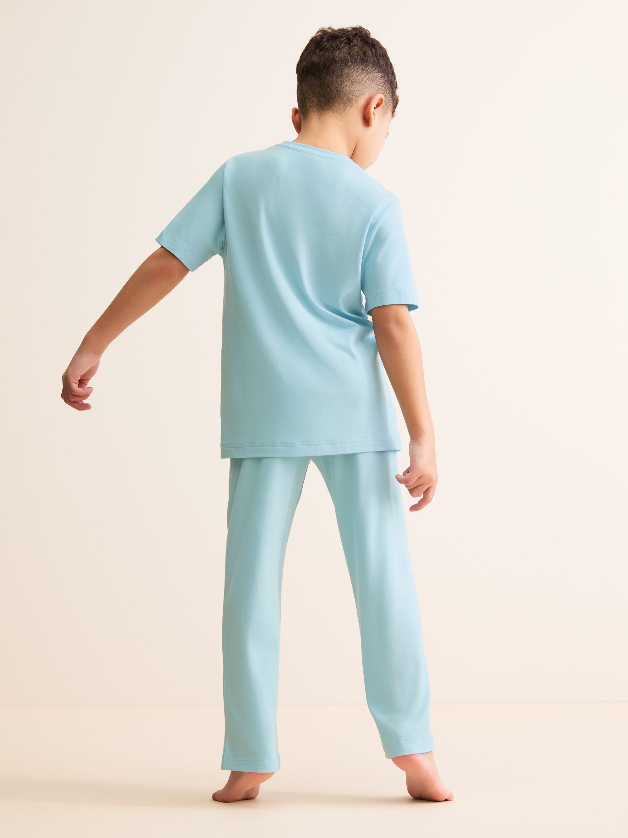Kids' Lounge Set Basel Micro Modal Stretch Powder Blue