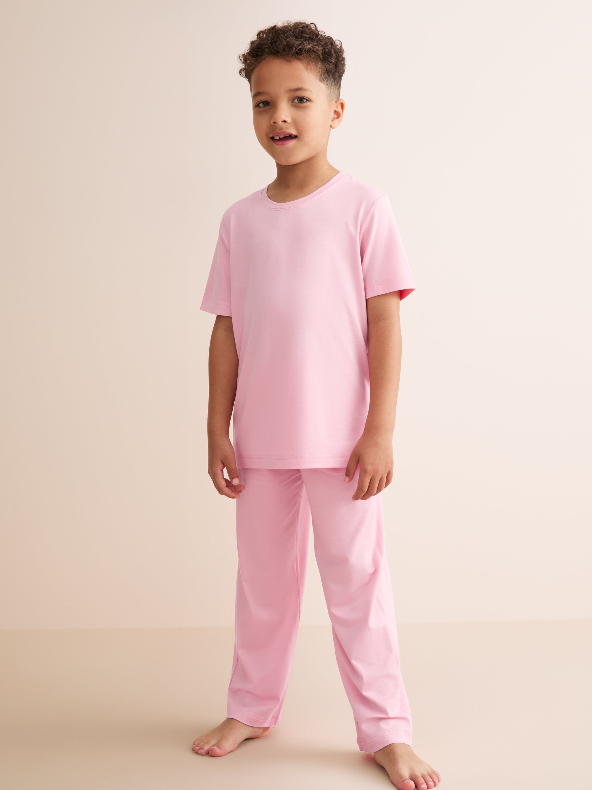 Kids' Lounge Set Lara Micro Modal Stretch Ballet Pink