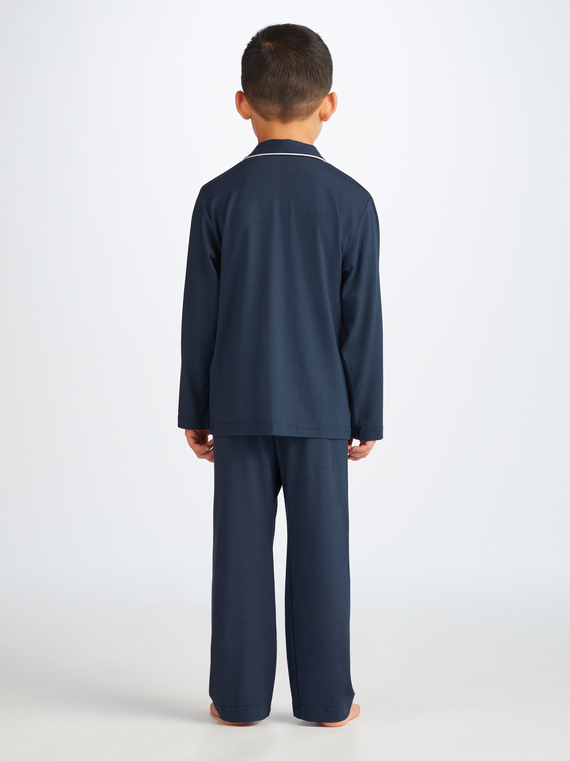 Kids' Pyjamas Basel Micro Modal Stretch Navy
