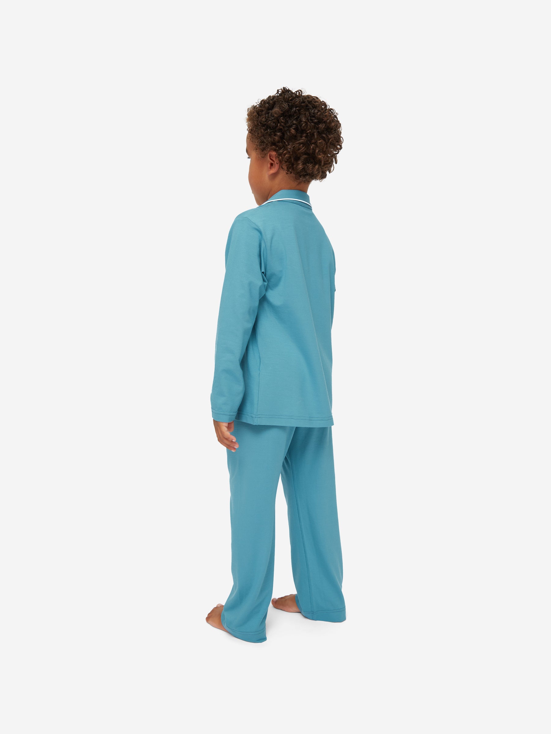 Kids' Pyjamas Basel Micro Modal Stretch Harbour Blue