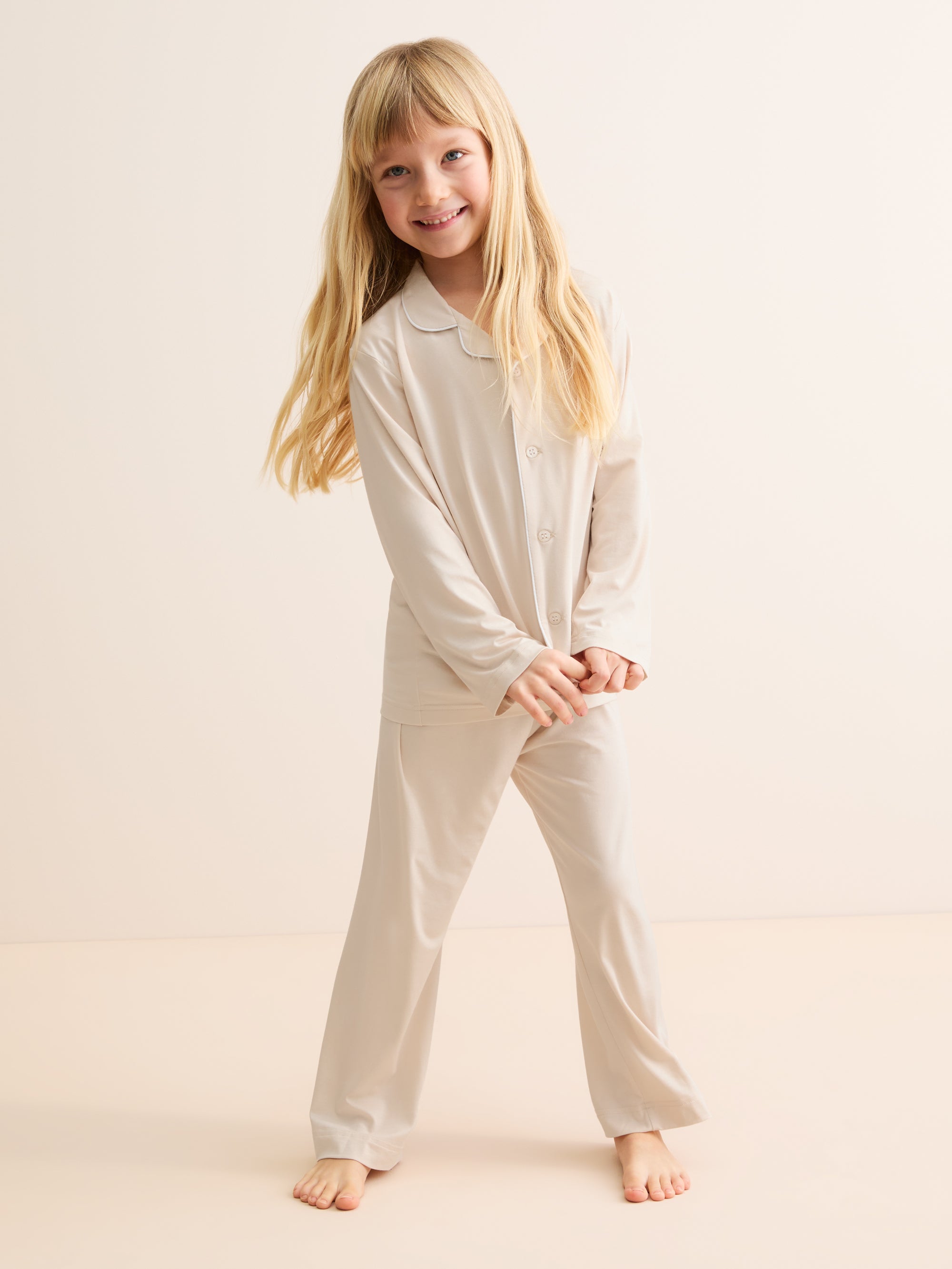 Kids' Pyjamas Lara Micro Modal Stretch Champagne