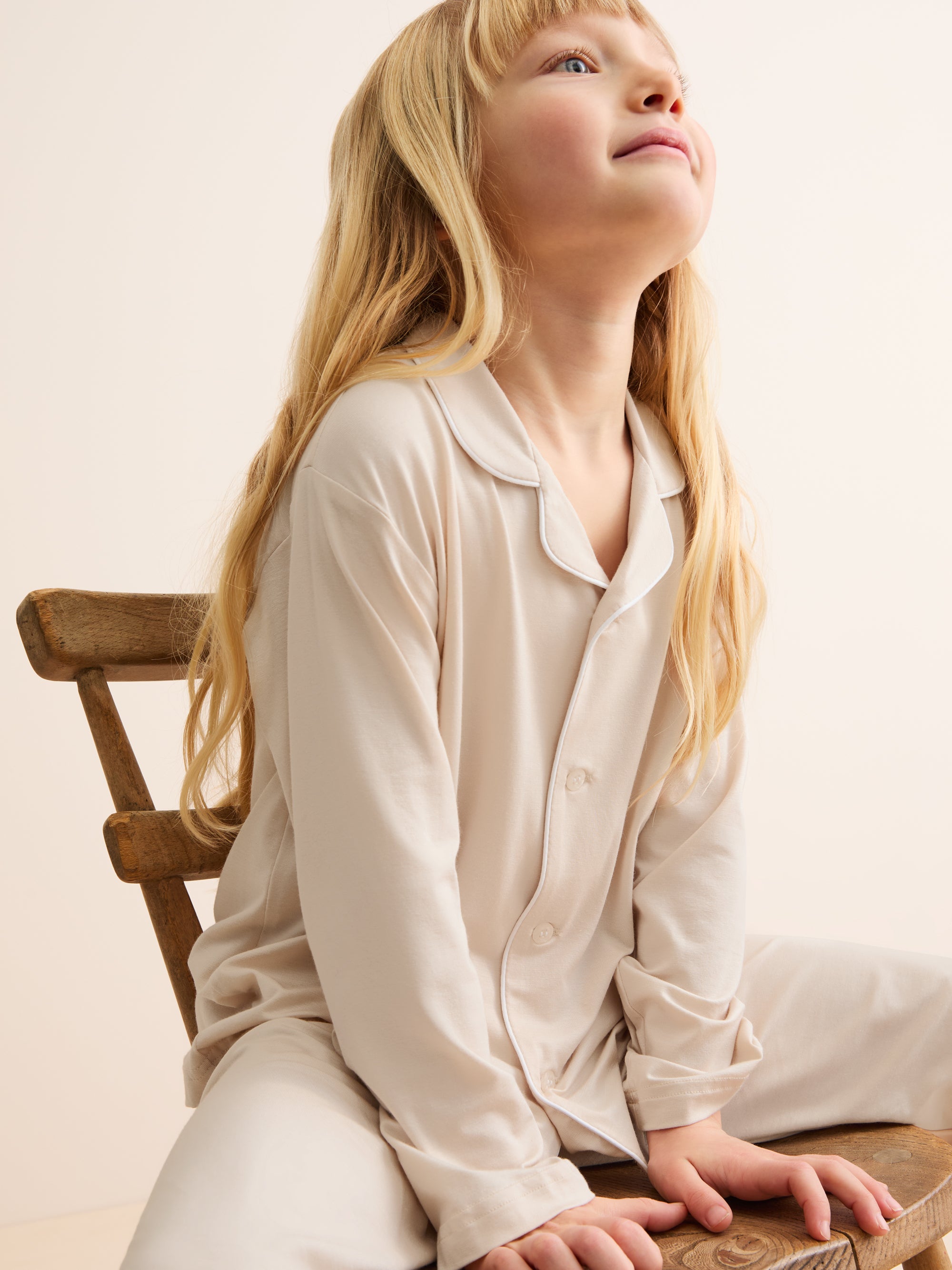 Kids' Pyjamas Lara Micro Modal Stretch Champagne