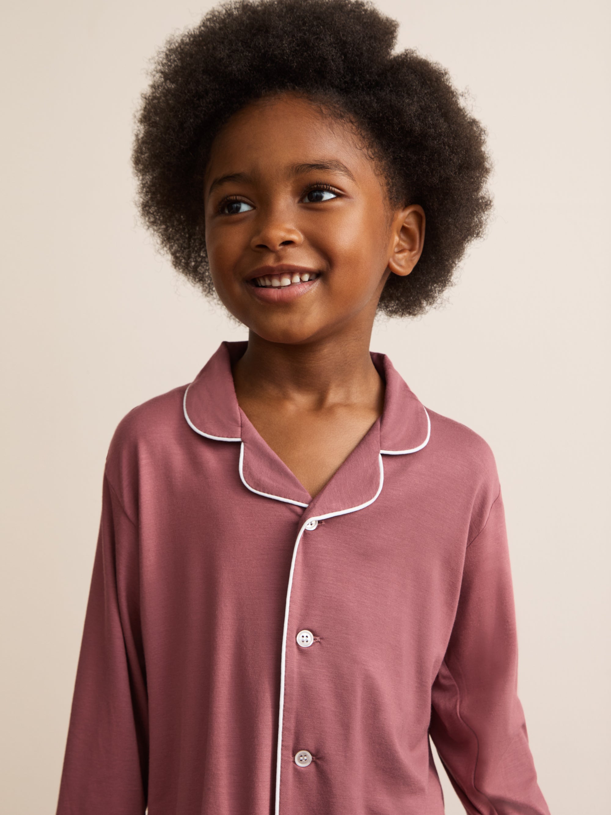 Lara Micro Modal Pyjamas Dusty Rose