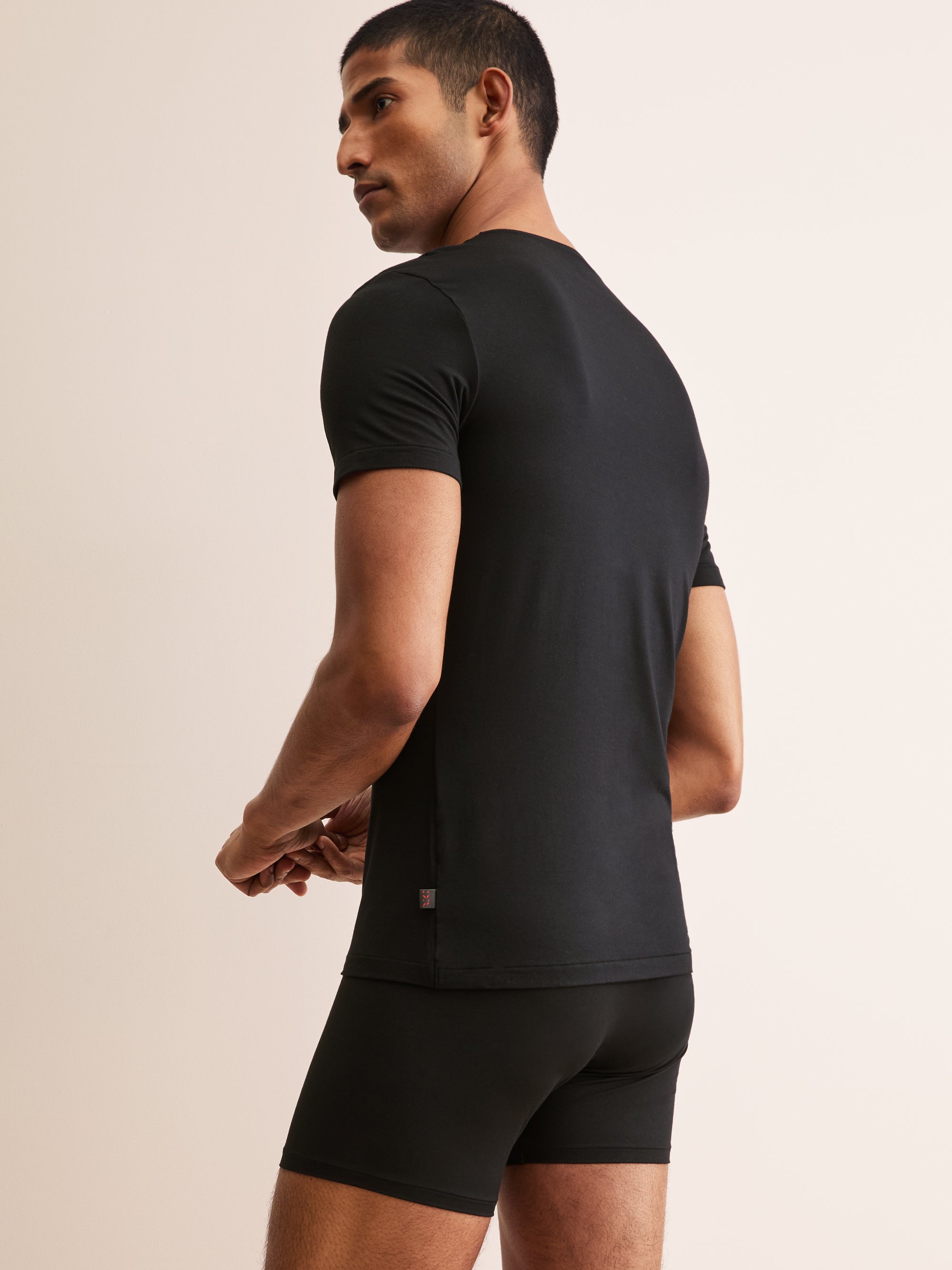 Men's Underwear T-Shirt Alex Micro Modal Stretch Black