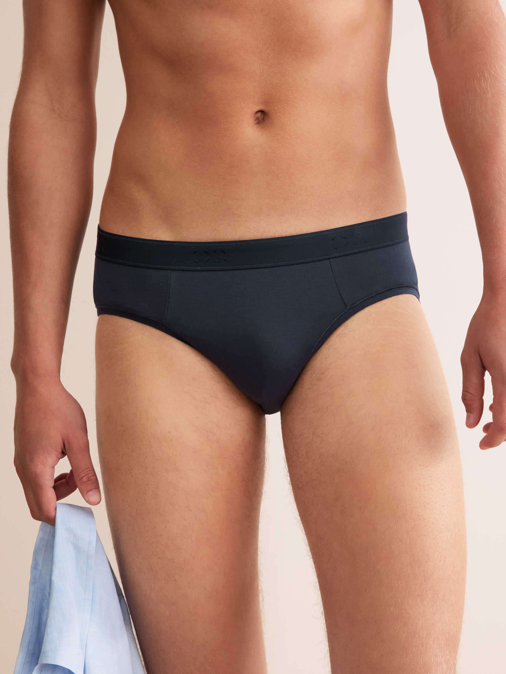 Men's Briefs Jack Pima Cotton Stretch Navy
