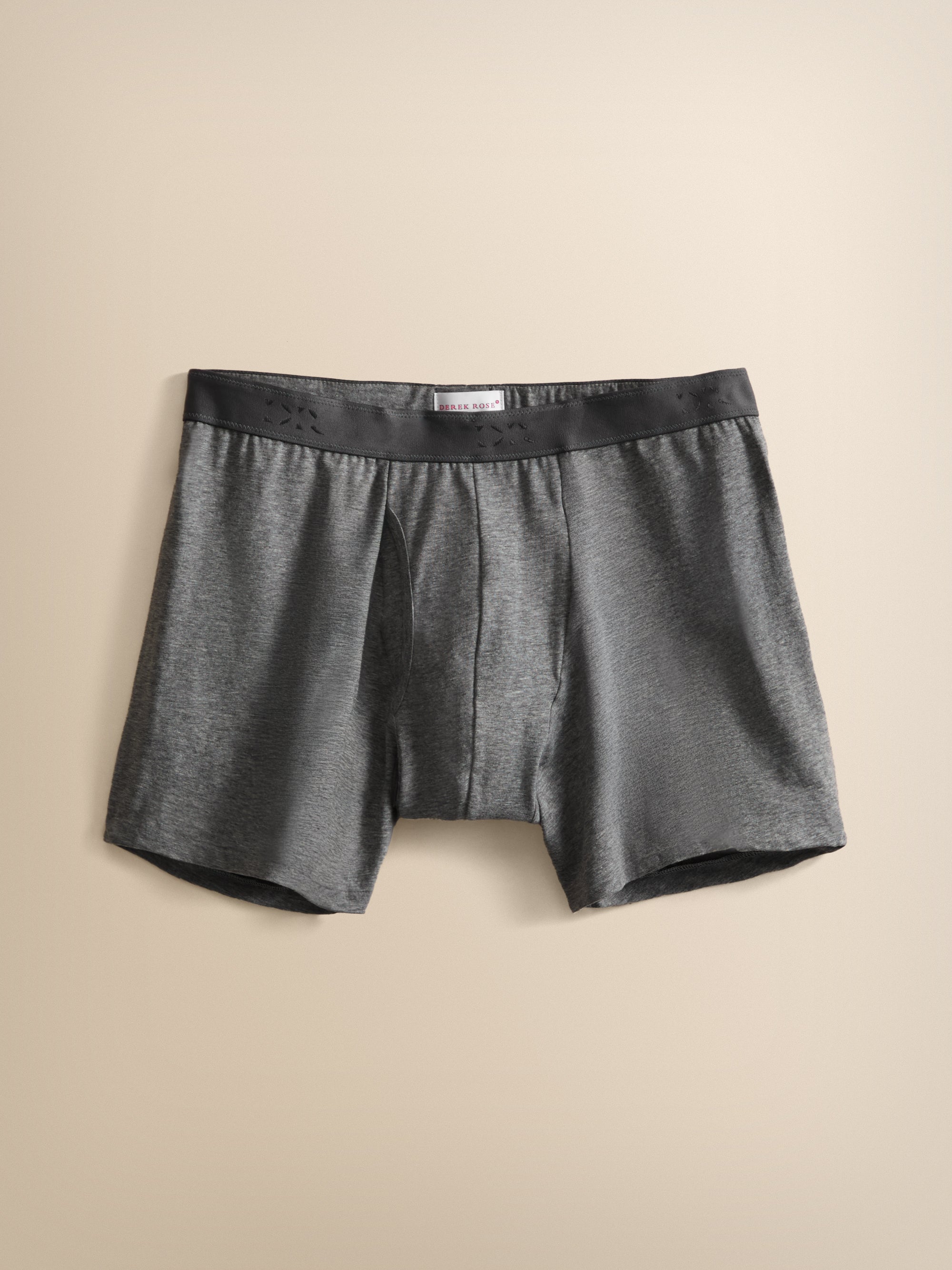Jack Pima Cotton Trunks Charcoal Gray