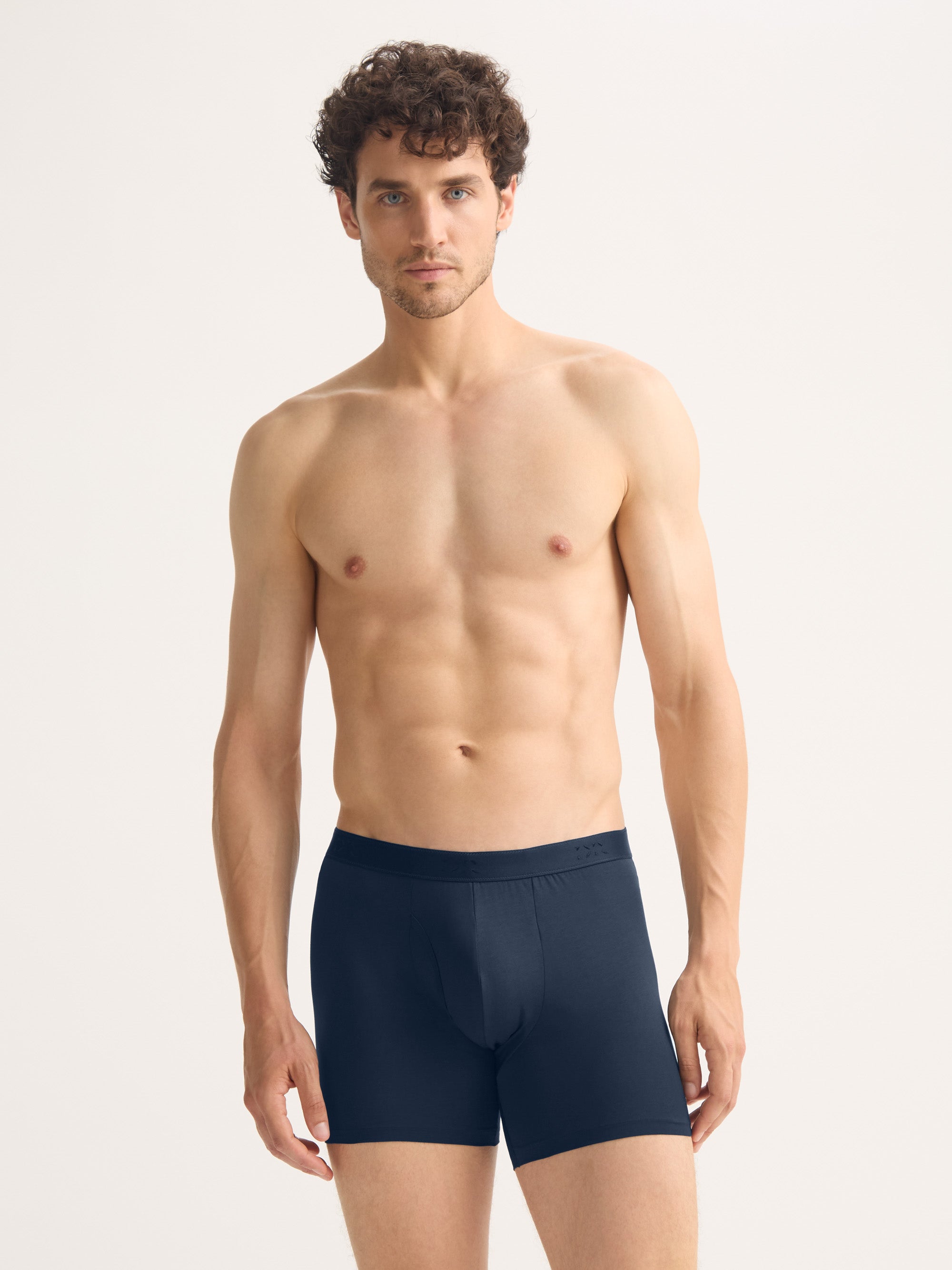 Men's Trunks Jack Pima Cotton Stretch Navy