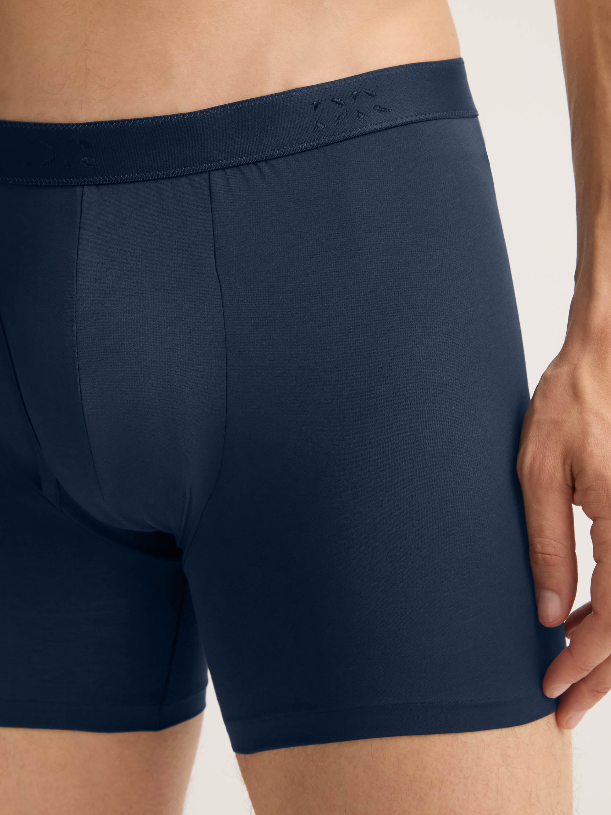 Men's Trunks Jack Pima Cotton Stretch Navy