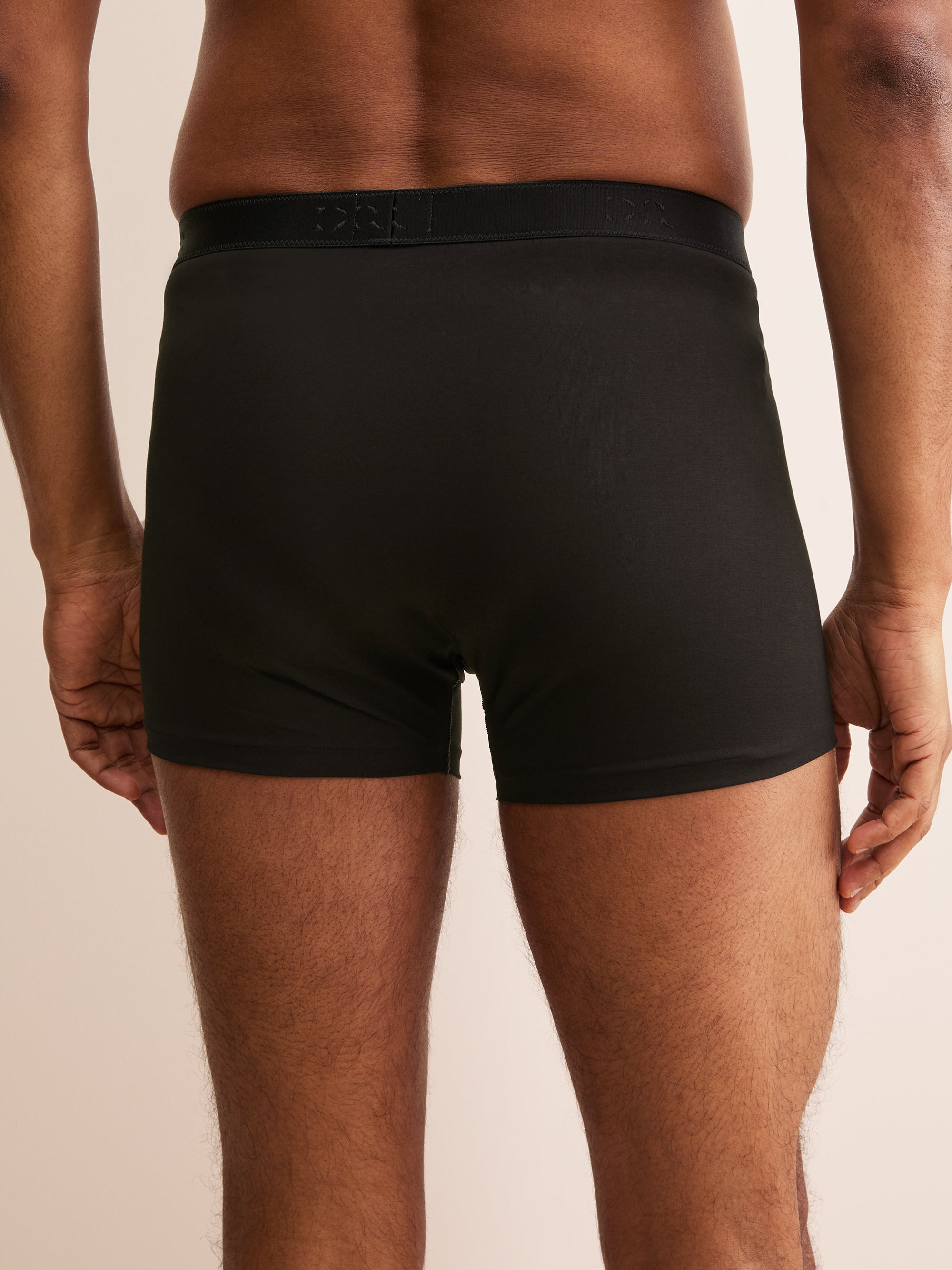 Men's Boxer Briefs Jack Pima Cotton Stretch Black