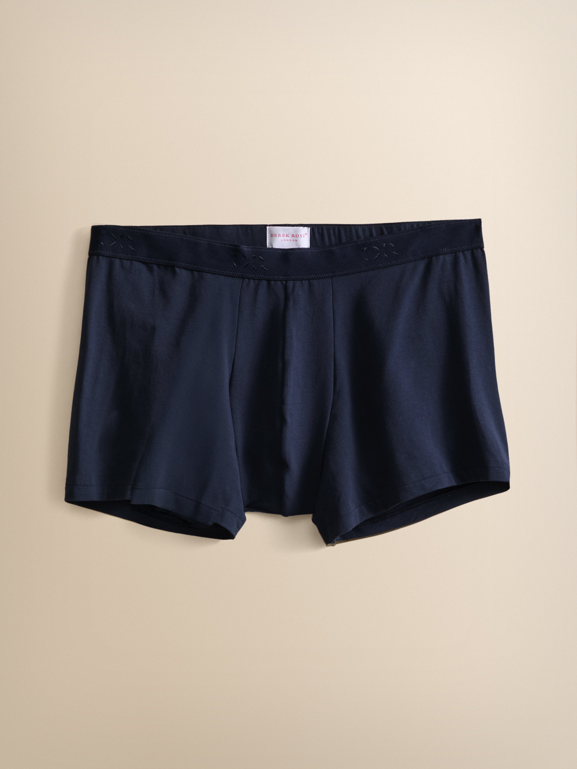 Jack Pima Cotton Boxer Briefs Navy Blue