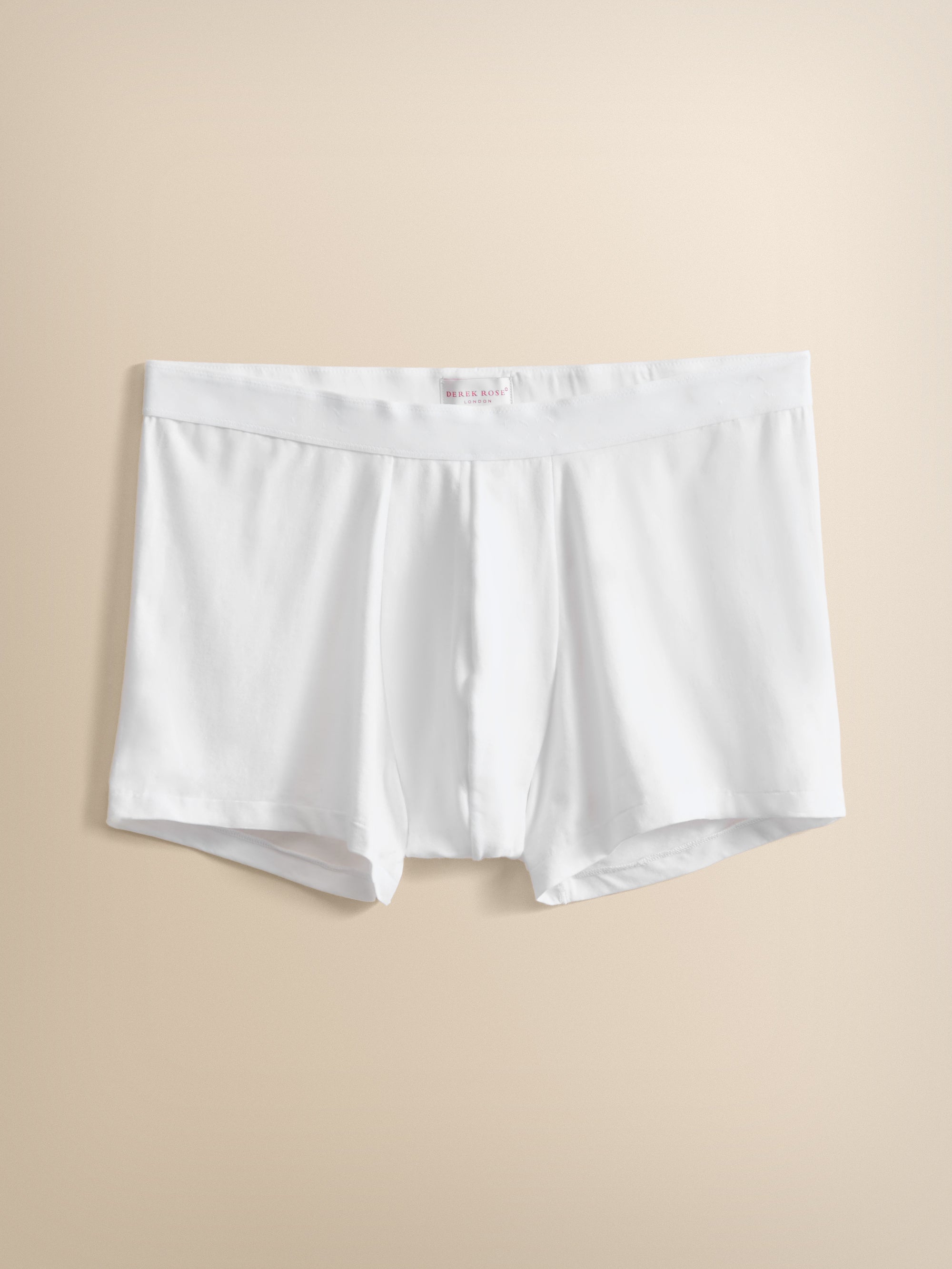 Jack Pima Cotton Boxer Briefs White