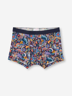 Men's Boxer Briefs Cotton Multi Jungle Paisley